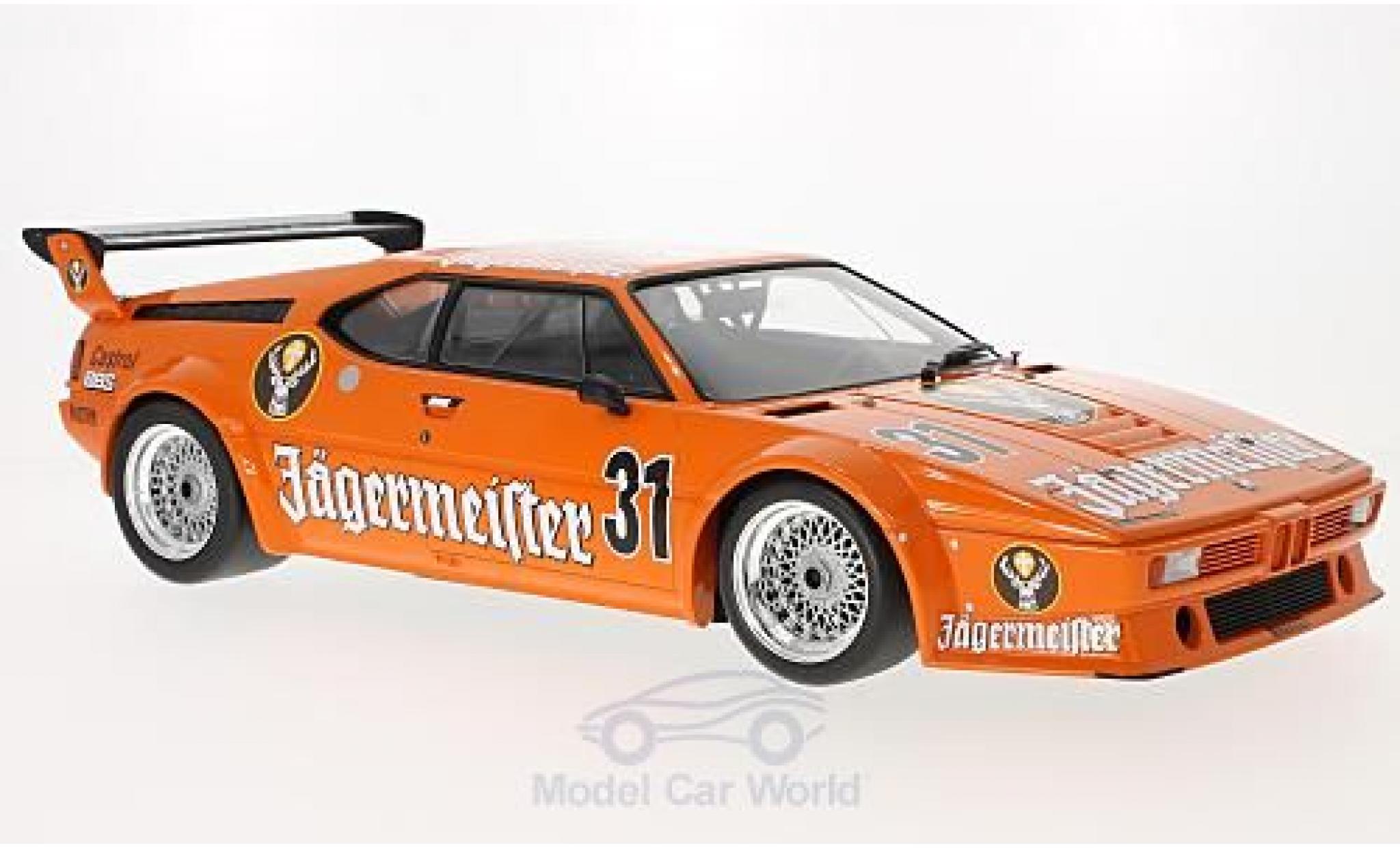 Bmw M1 1982 1/12 Minichamps Gr.4 No.31 Auto Maas J&auml;germeister DRM Eifelrennen N&uuml;rburgring 1982 K.K&ouml;nig modelauto