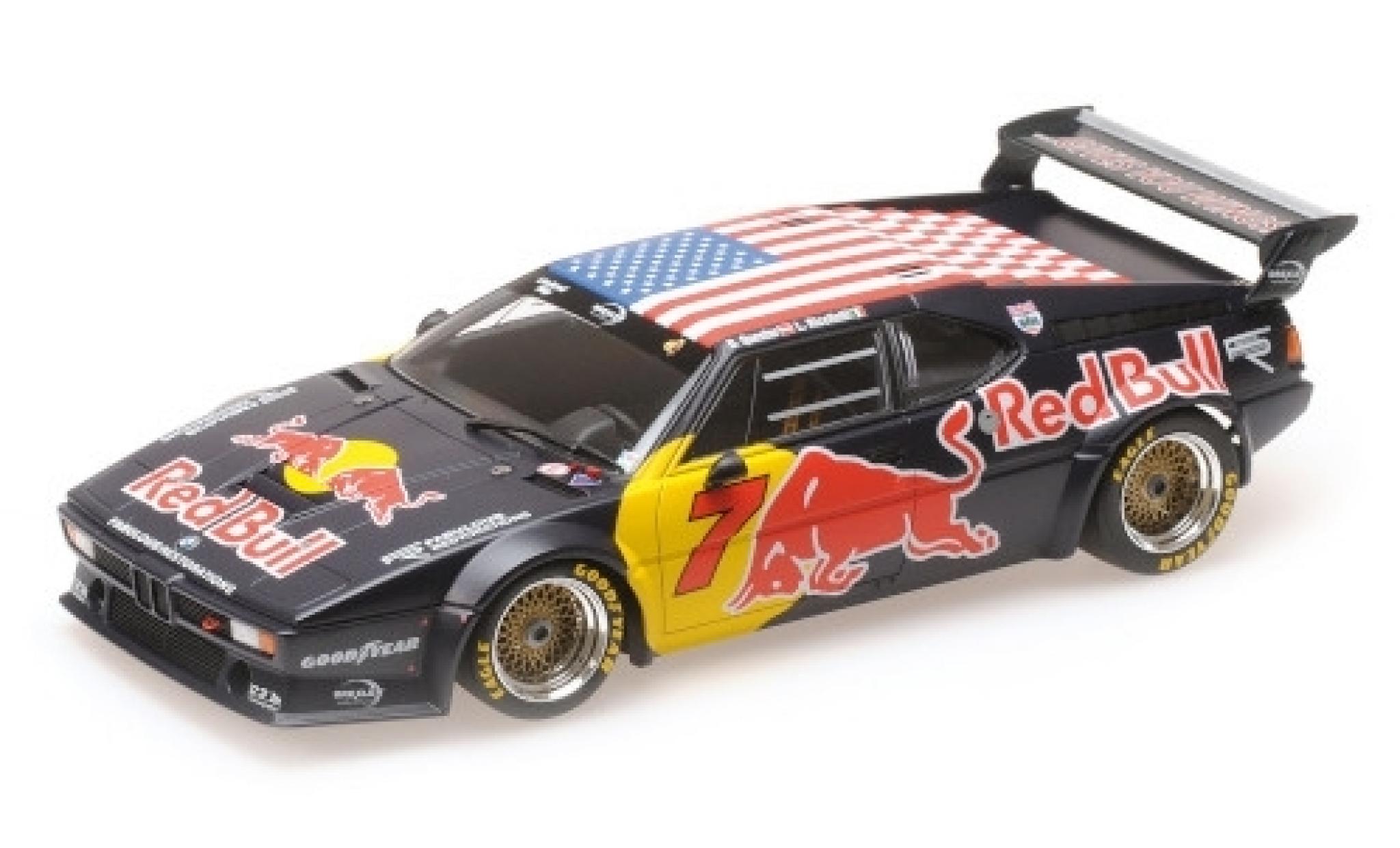 Bmw M1 1/18 Minichamps Gr.4 No.7 Team Red Bull Red Bull HSR Daytona Classic 2017 D.Quester/L.Riccitelli modelauto