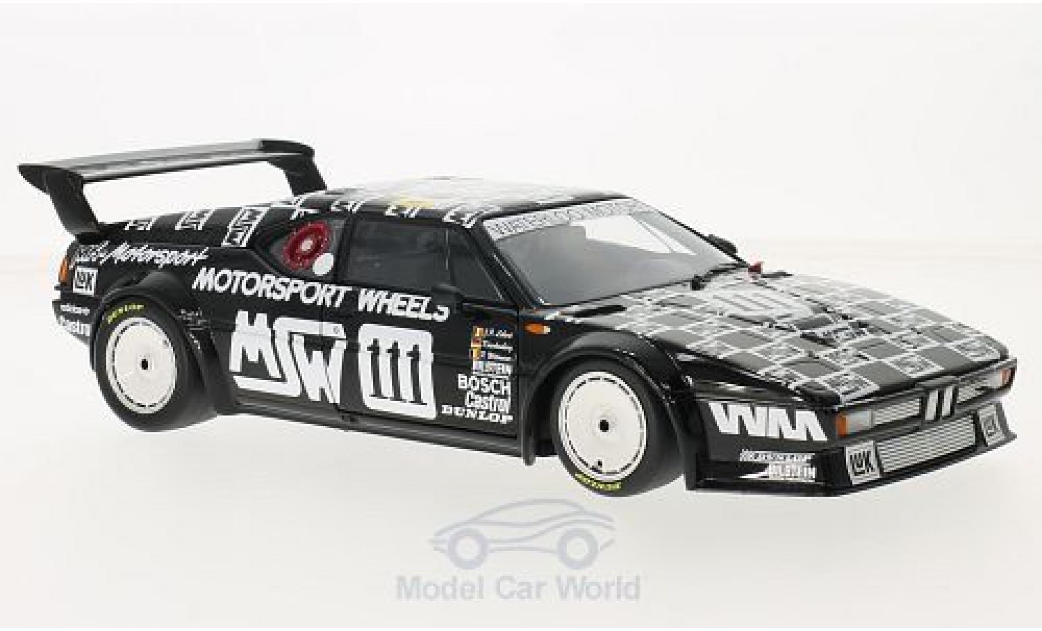 Bmw M1 1986 1/18 Minichamps No.111 MK Motorsport MSW 24h Le Mans 1986 P.Witmeur/M.Krankenberg/J-P.Libert modelauto