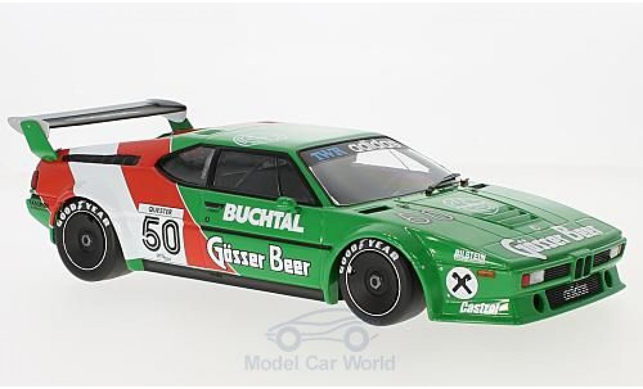 Bmw M1 1979 1/18 Minichamps Procar No.50 Tom Walkinshaw Racing G&ouml;sser Bier Procar 1979 D.Quester modelauto