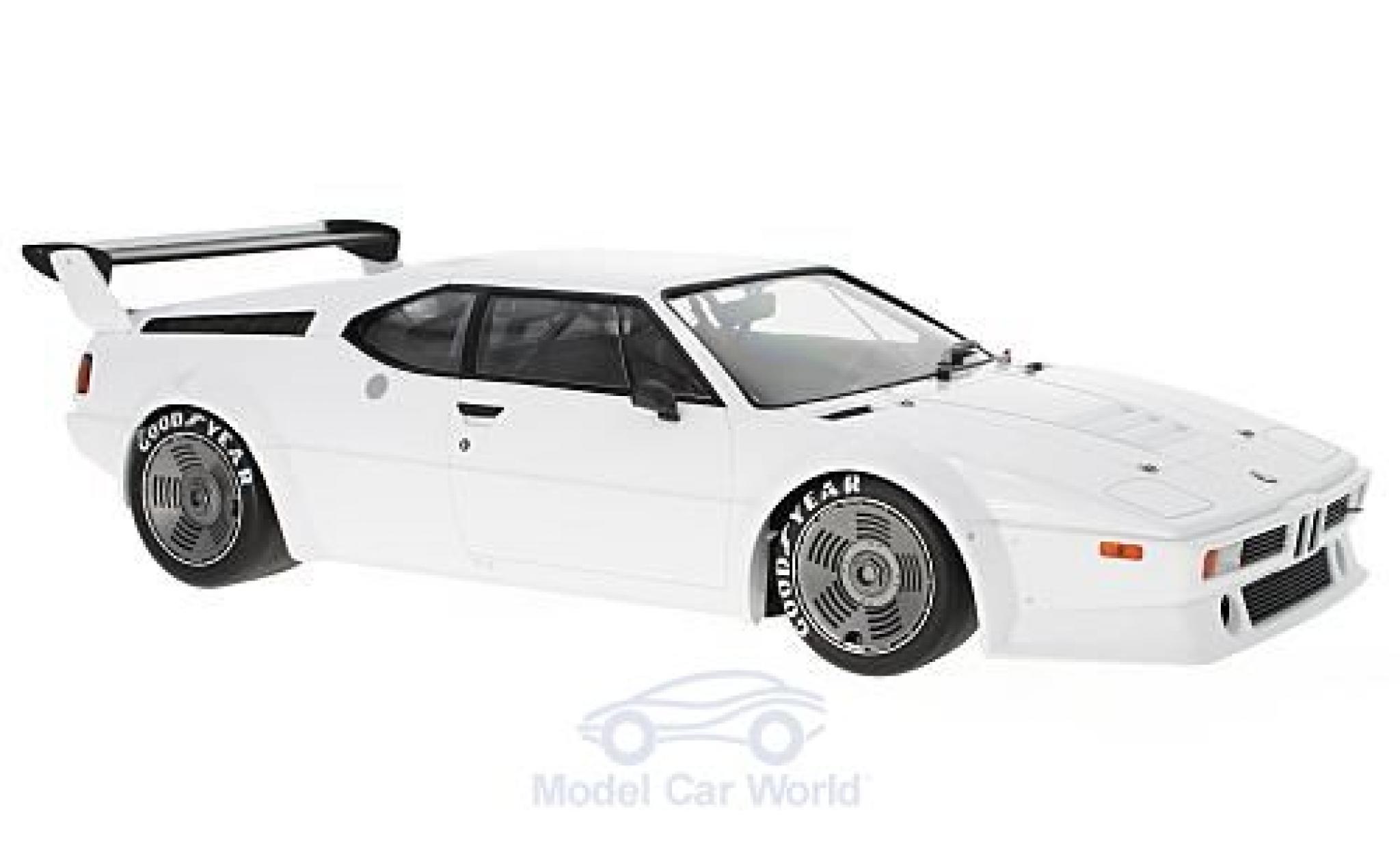 Bmw M1 1979 1/12 Minichamps Procar wit 1979 Plain Body Version modelauto