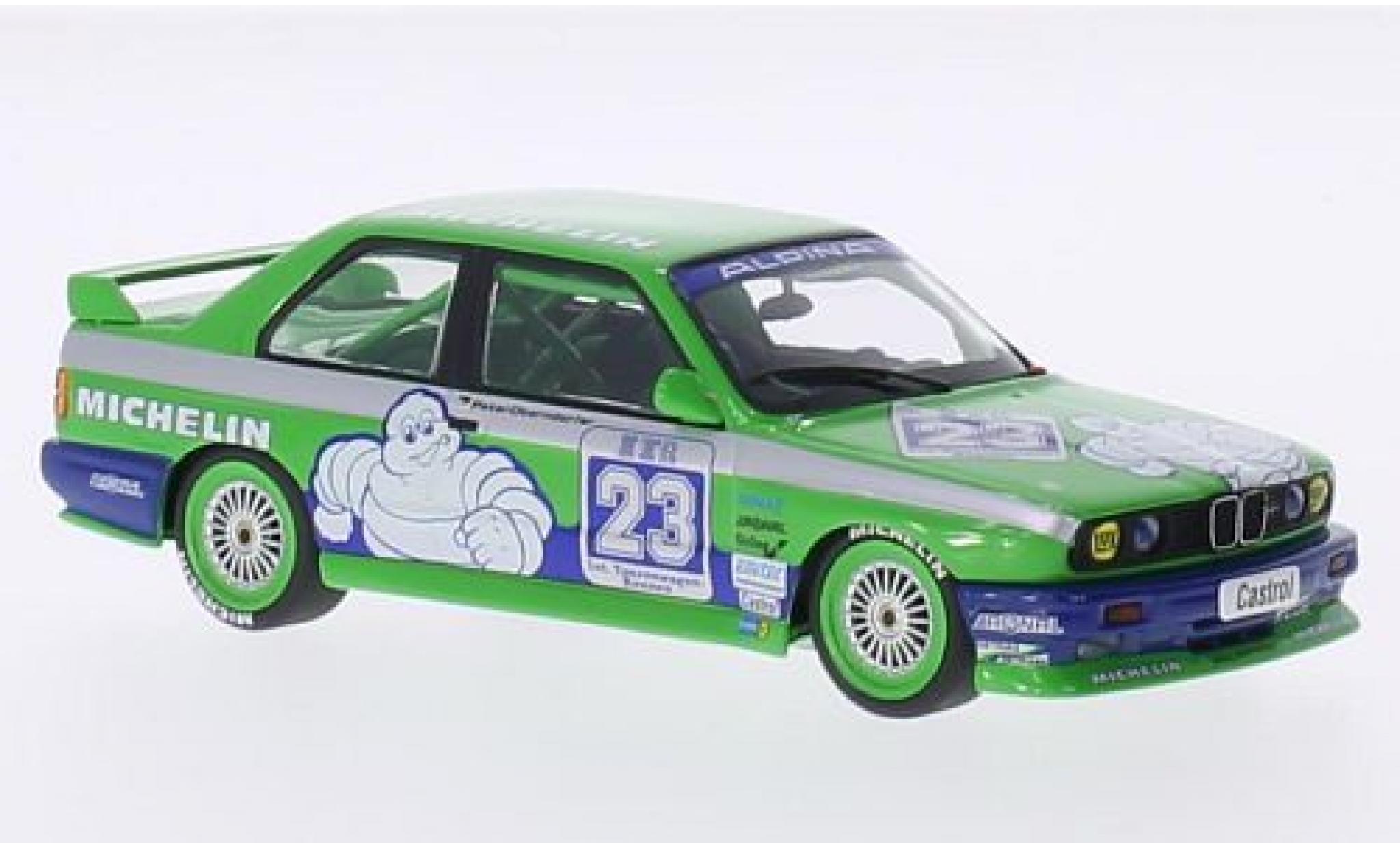 Bmw M3 1/43 Minichamps (E30) No.23 Alpina Michelin DTM 1988 P.Oberndorfer modelauto