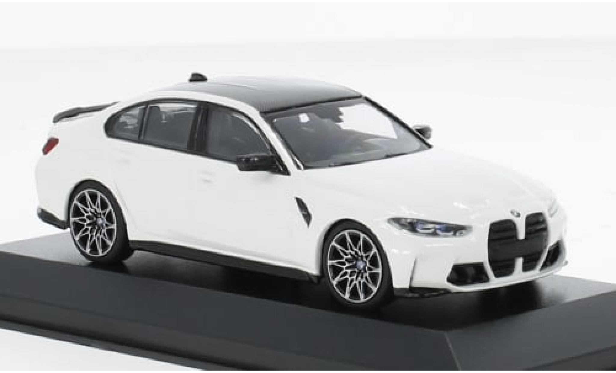 Bmw M3 1/43 Minichamps wit 2020 1:43 modelauto