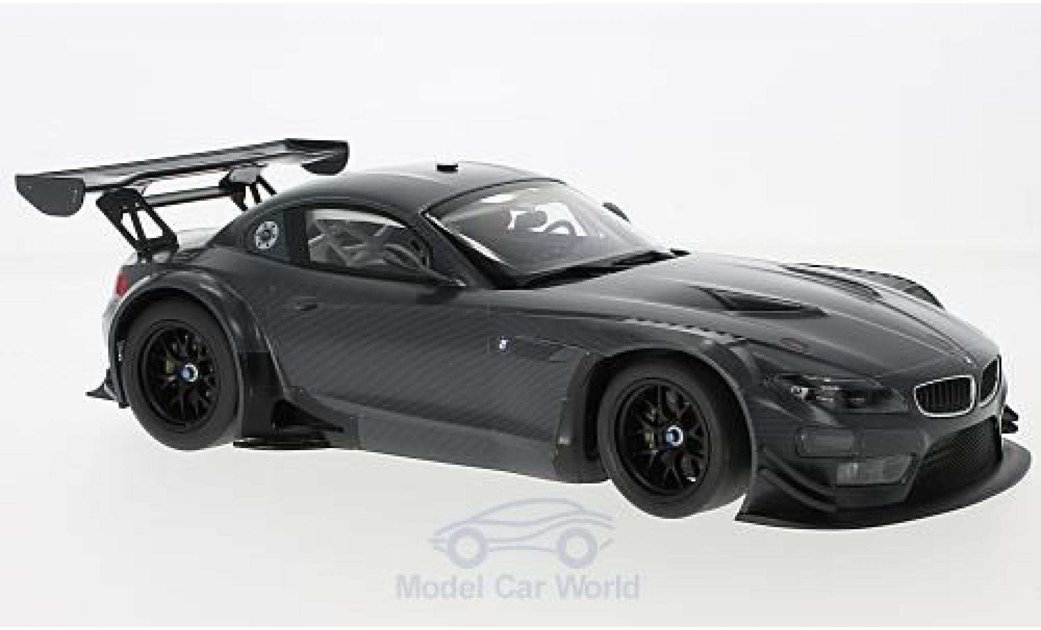 Bmw Z4 E89 1/18 Minichamps GT3 (E89) carbon/grijs 2015 modelauto