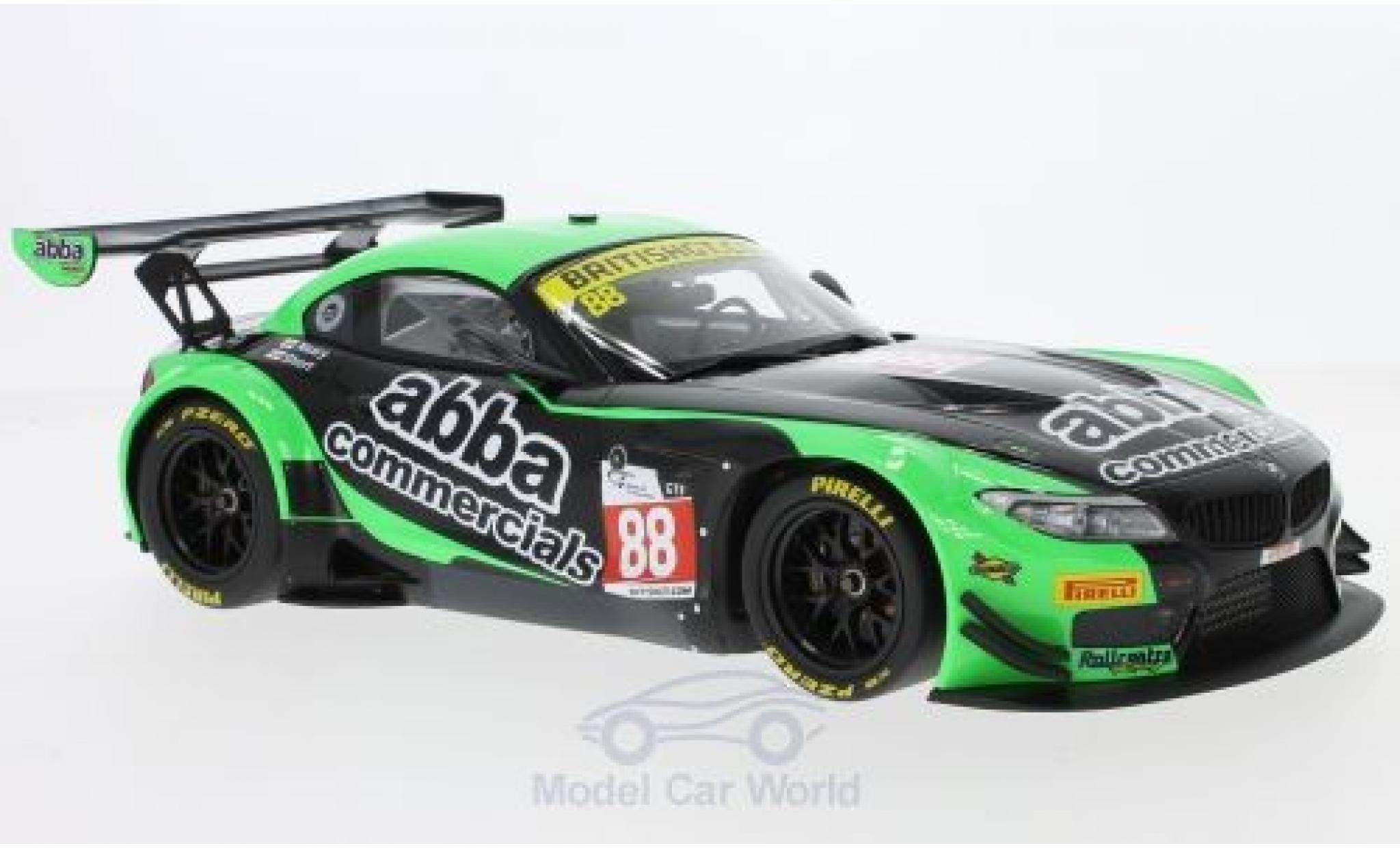 Bmw Z4 E89 1/18 Minichamps GT3 (E89) No.88 ABBA with Rollcentre Racing British GT Championship 2016 R.Neary/M.Short modelauto