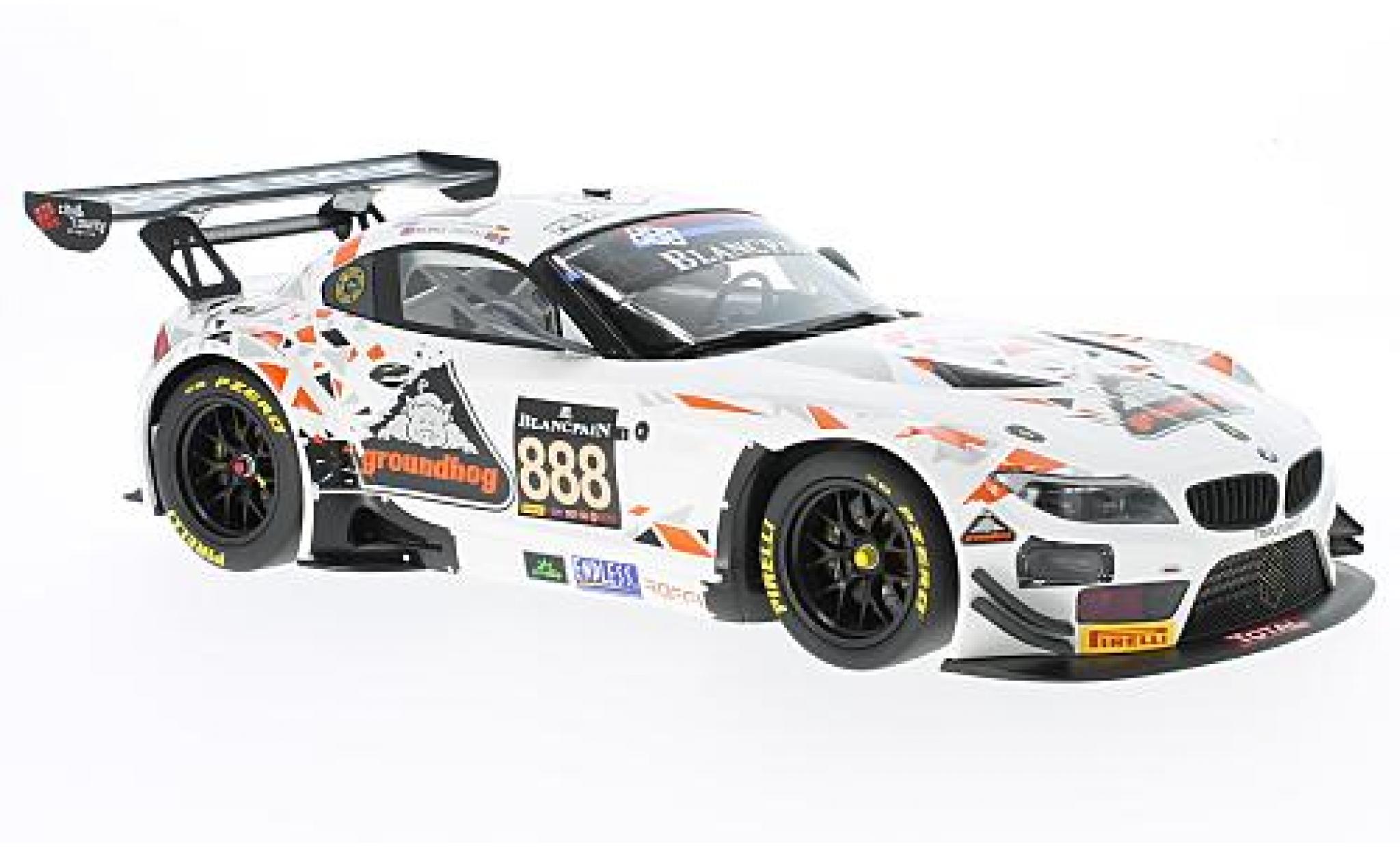 Bmw Z4 1/18 Minichamps GT3 (E89) No.888 Triple Eight Racing 24h Spa 2015 L.Mowle/R.Ratcliff/J.Osborne/D.M&uuml;ller modelauto