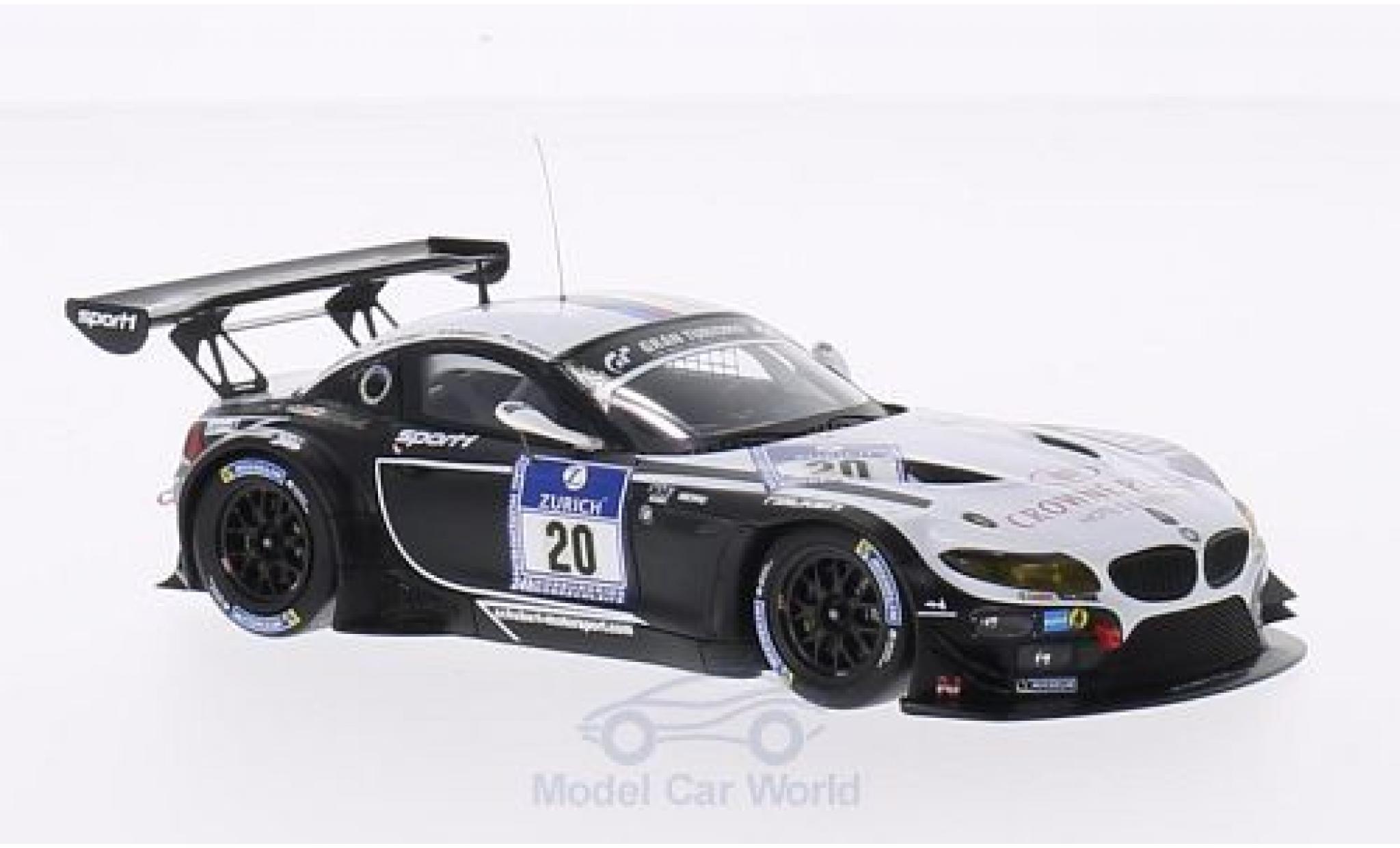 Bmw Z4 1/43 Minichamps GT3 No.20 Sports Trophy Team Schubert 24h N&uuml;rburgring 2014 J.Klingmann/D.Baumann/C.H&uuml;rtgen/M.Tomczyk modelauto