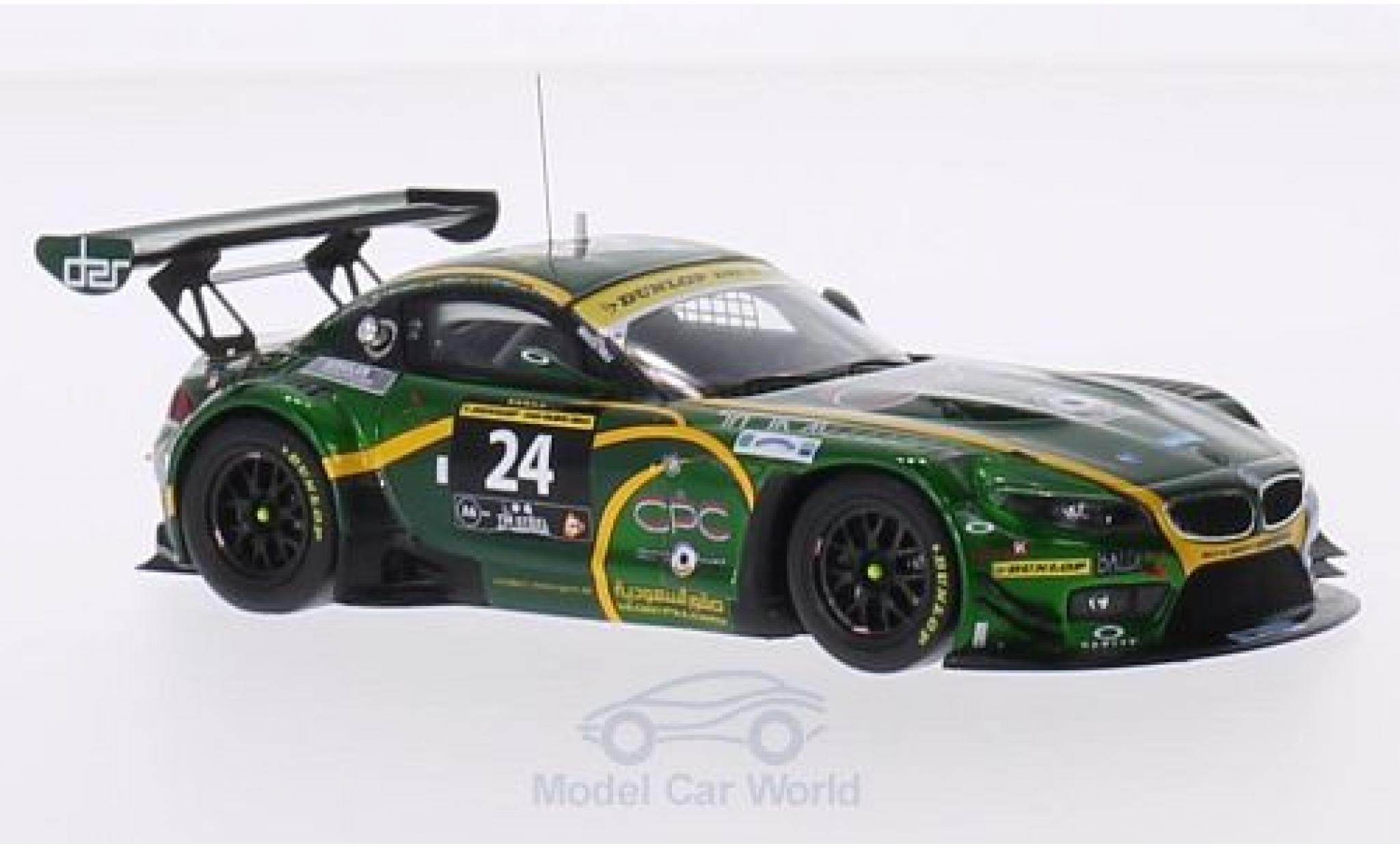 Bmw Z4 1/43 Minichamps GT3 No.24 Saudi Falcons - Team Schubert 24h Dubai 2013 A.Al Faisal/F.Binladen/J.M&uuml;ller/C.H&uuml;rtgen modelauto
