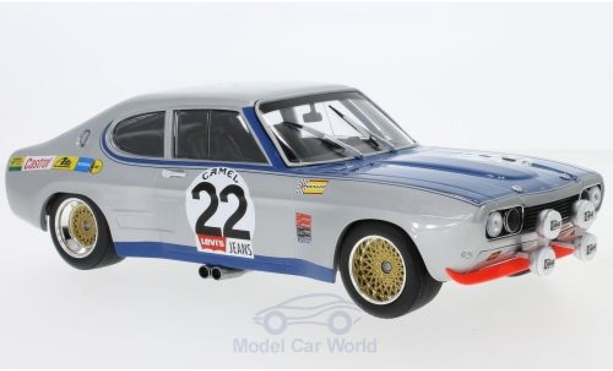 Ford Capri 2600 1/18 Minichamps MK I RS 2600 No.22 K&ouml;ln 24h Spa 1971 D.Glemser/A.Soler-Roig modelauto