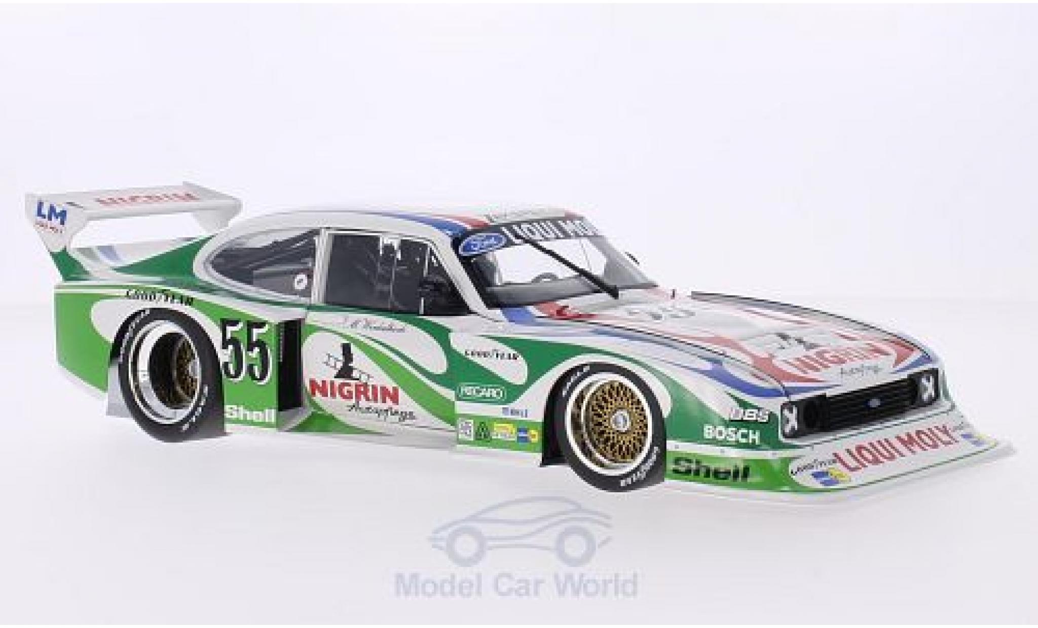 Ford Capri 1/18 Minichamps Turbo Gr.5 No.55 Nigrin DRM 1981 M.Winkelhock modelauto