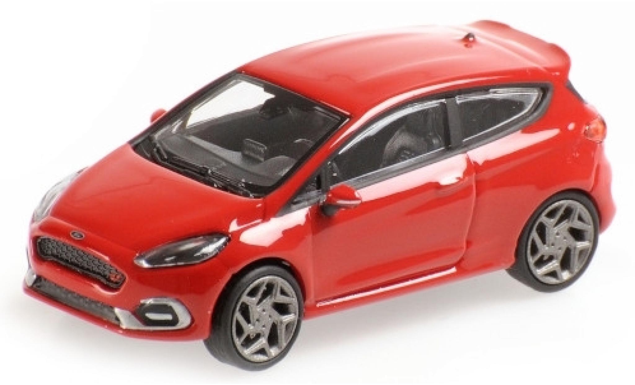 Ford Fiesta 1/87 Minichamps ST rood 2018 1:87 modelauto