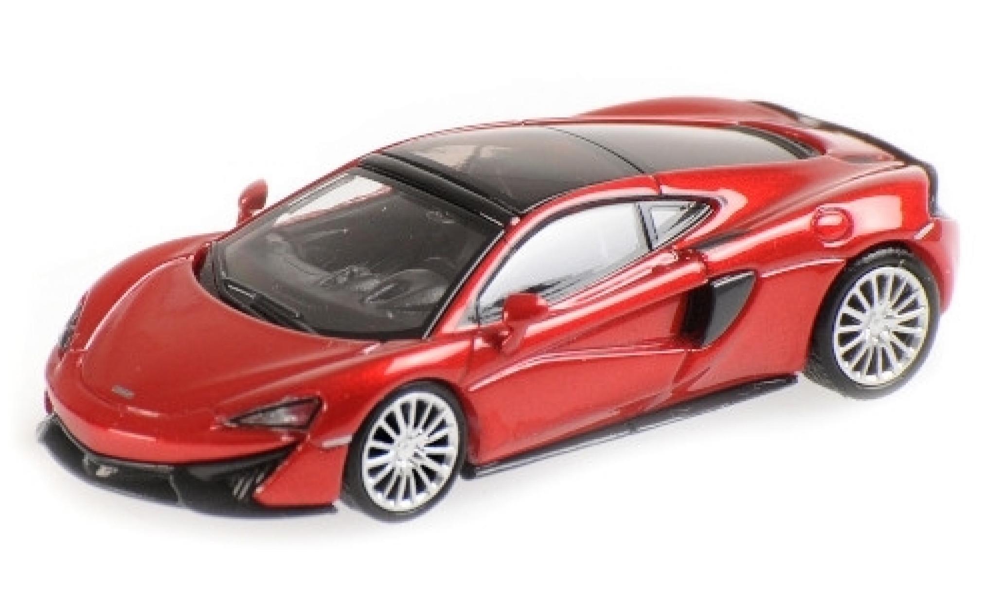 McLaren 570 1/87 Minichamps GT metallic rood modelauto