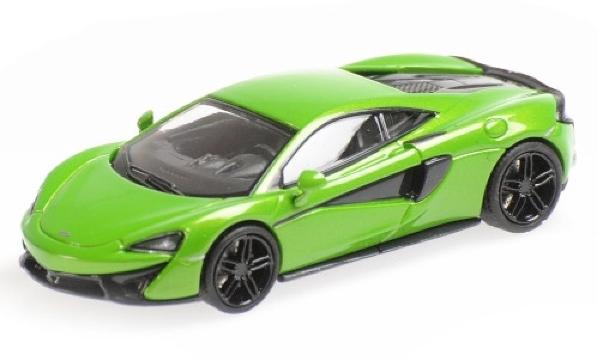 McLaren 570 1/87 Minichamps S metallic groen modelauto