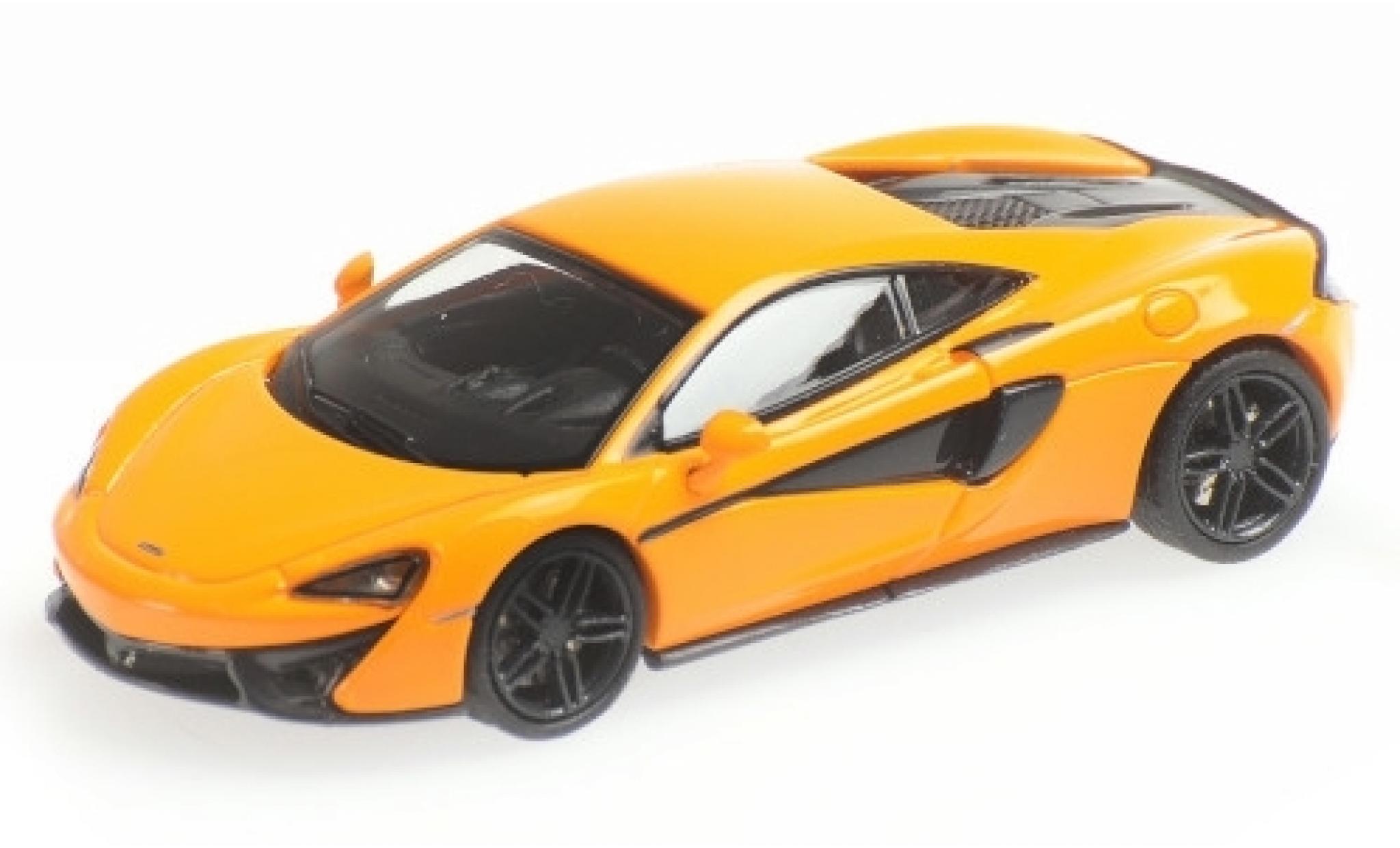 McLaren 570 1/87 Minichamps S oranje modelauto