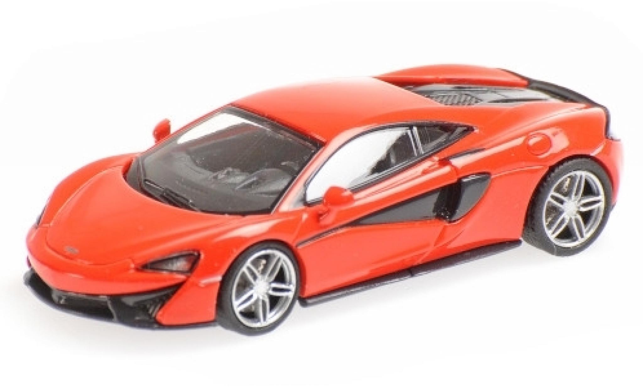 McLaren 570 1/87 Minichamps S rood modelauto