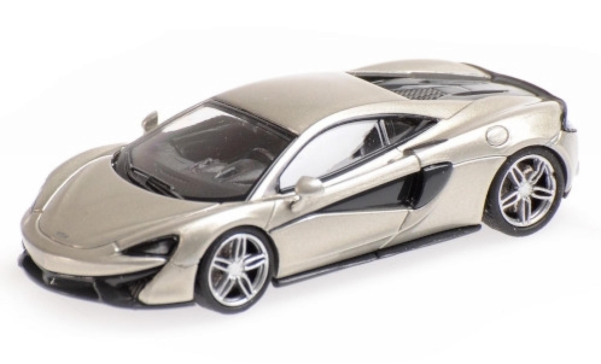 McLaren 570 1/87 Minichamps S grijs modelauto