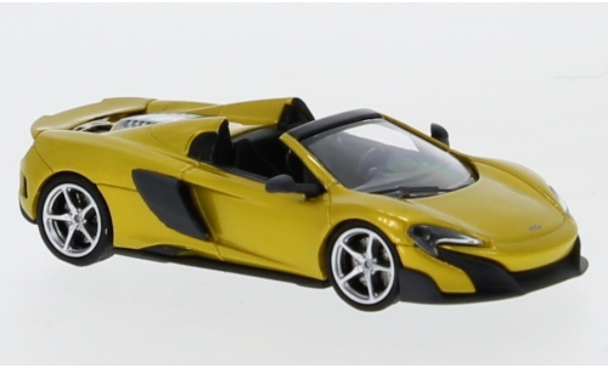 McLaren 675 1/87 Minichamps LT Spider gold 2016 modelauto