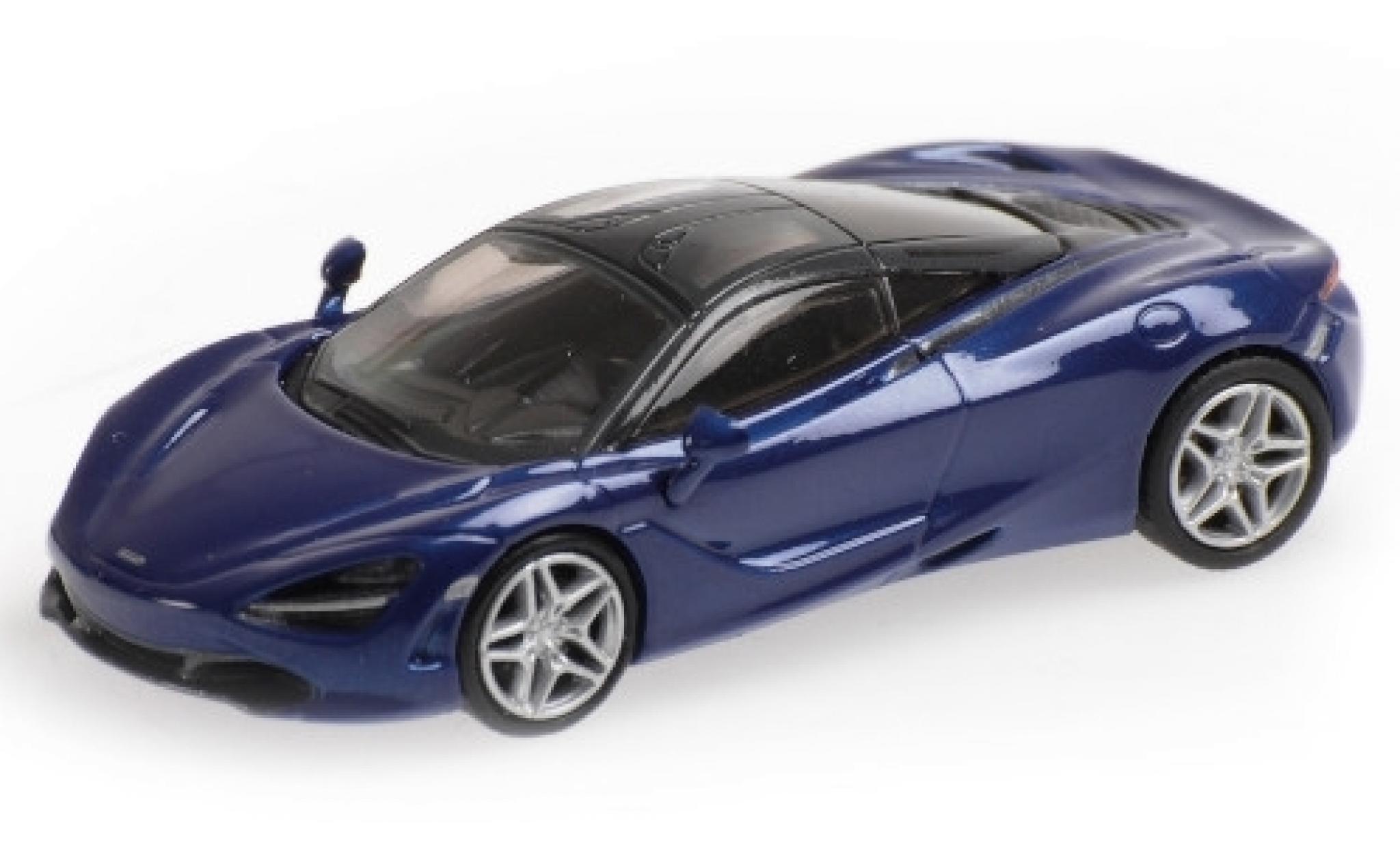 McLaren 720 1/87 Minichamps S blauw modelauto