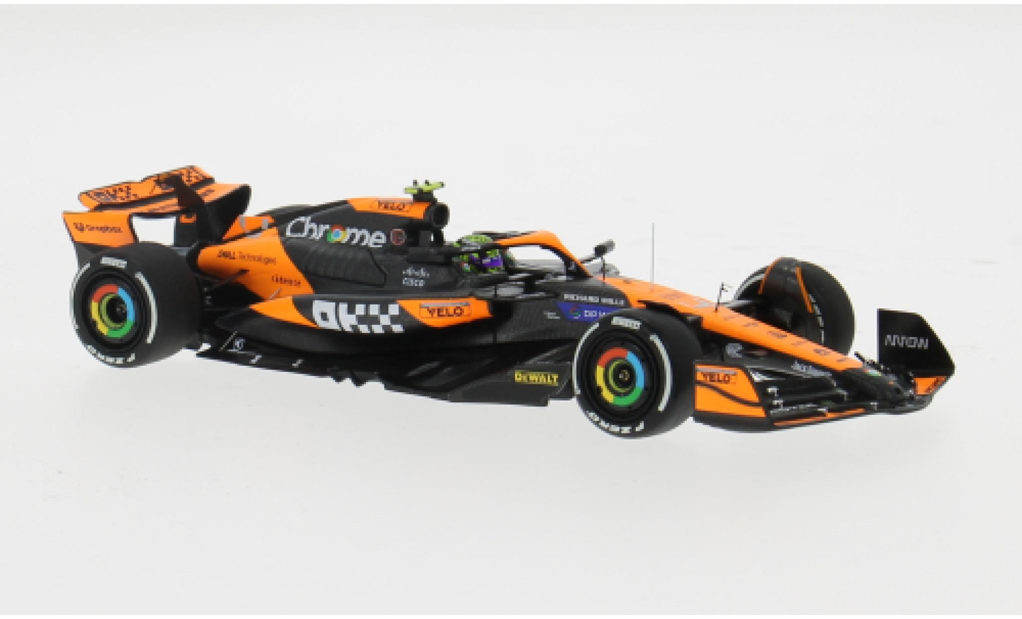 McLaren F1 1/43 Minichamps MCL38 No.4 Team Formel 1 GP Miami 2024 1:43 modelauto