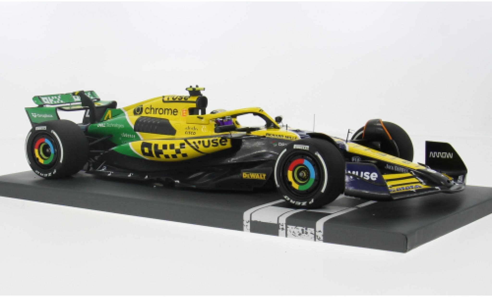 McLaren F1 1/18 Minichamps MCL38 No.4 Team Formel 1 GP Monaco 2024 1:18 modelauto