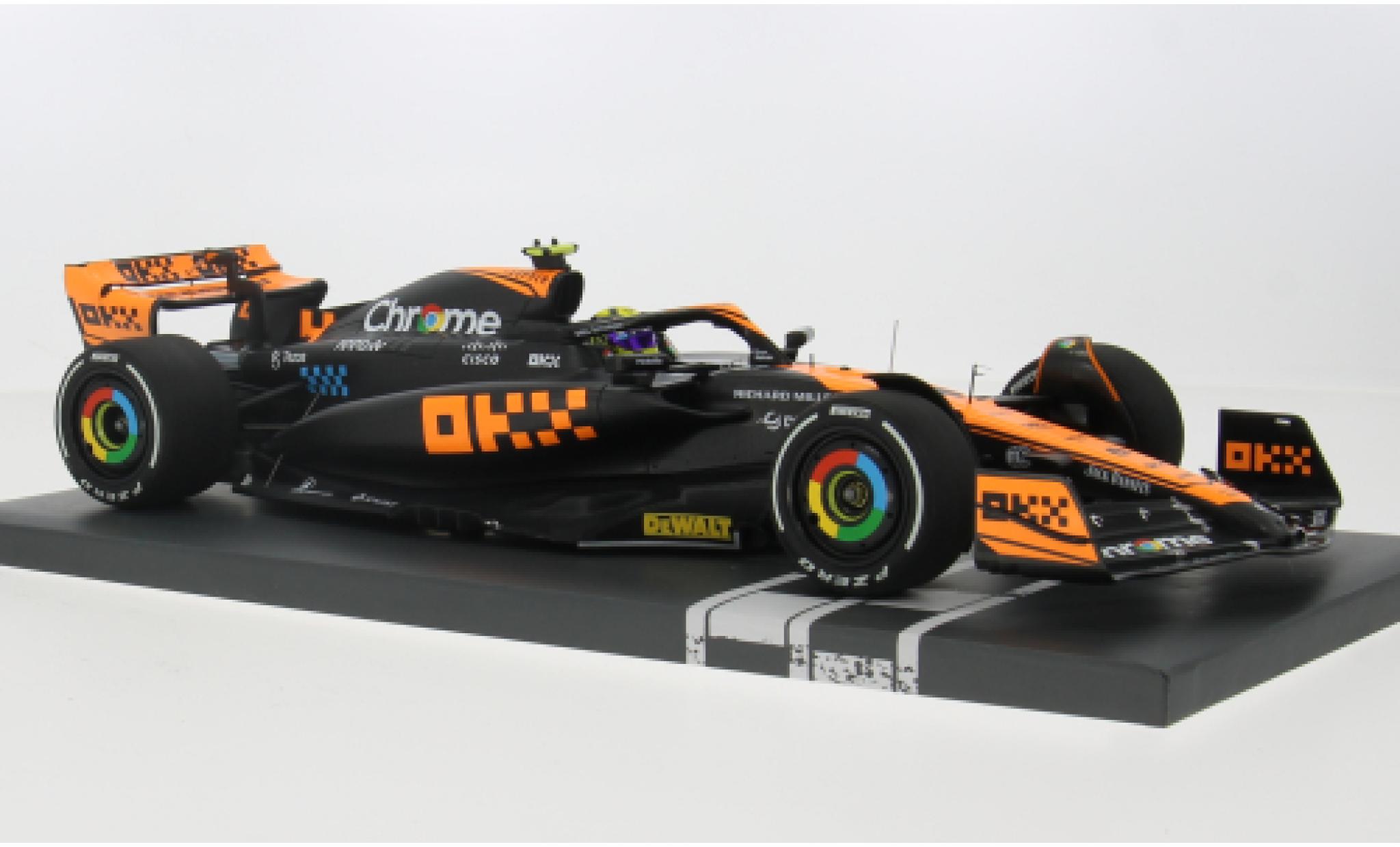 McLaren F1 1/18 Minichamps MCL60 No.4 Team Formel 1 GP Japan 2023 1:18 modelauto