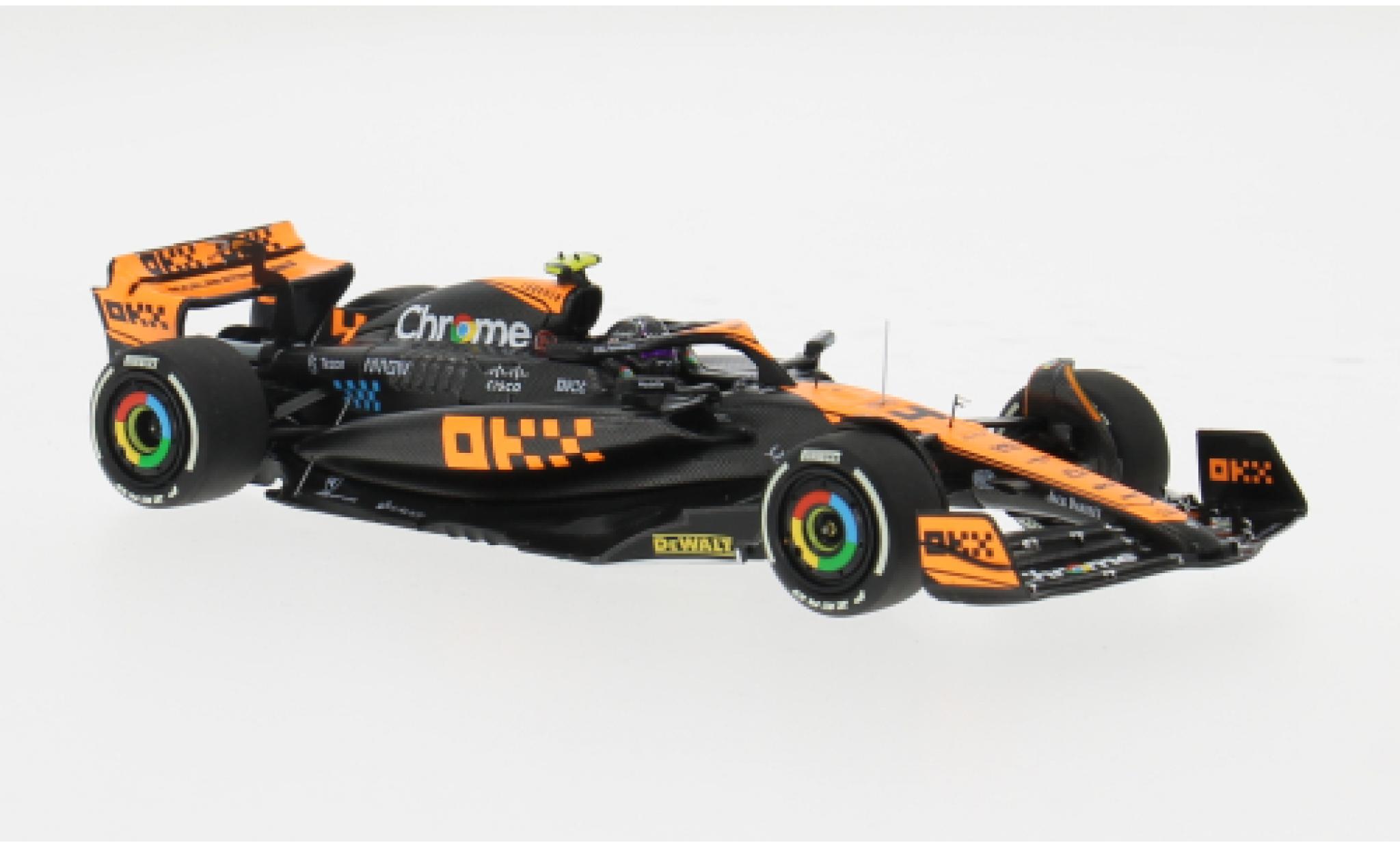 McLaren F1 1/43 Minichamps MCL60 No.4 Team Formel 1 GP Singapur 2023 1:43 modelauto