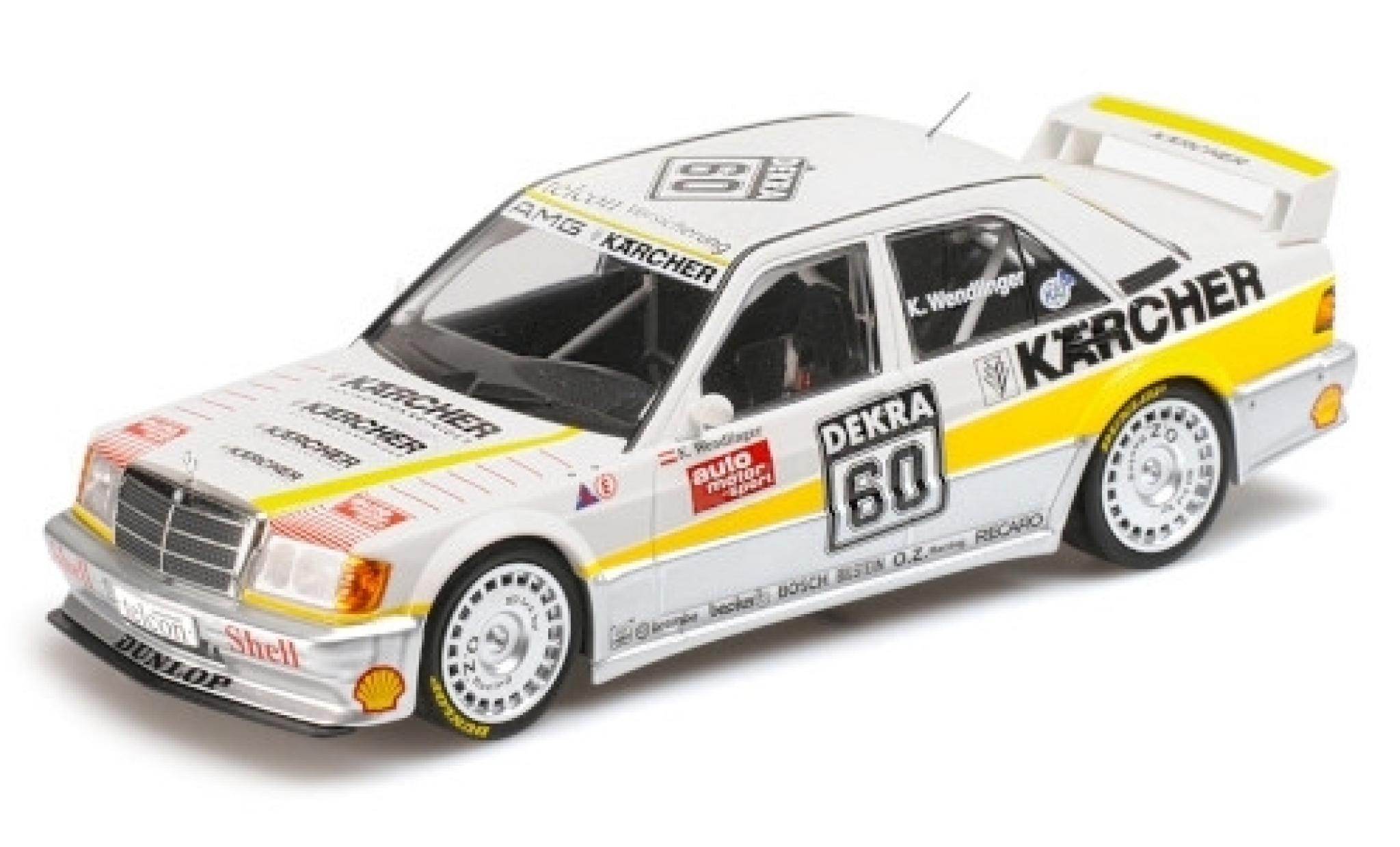 Mercedes 190 1/18 Minichamps E 2.5-16 EVO 1 No.60 Team AMG- K&auml;rcher DTM 1989 K.Wendlinger modelauto