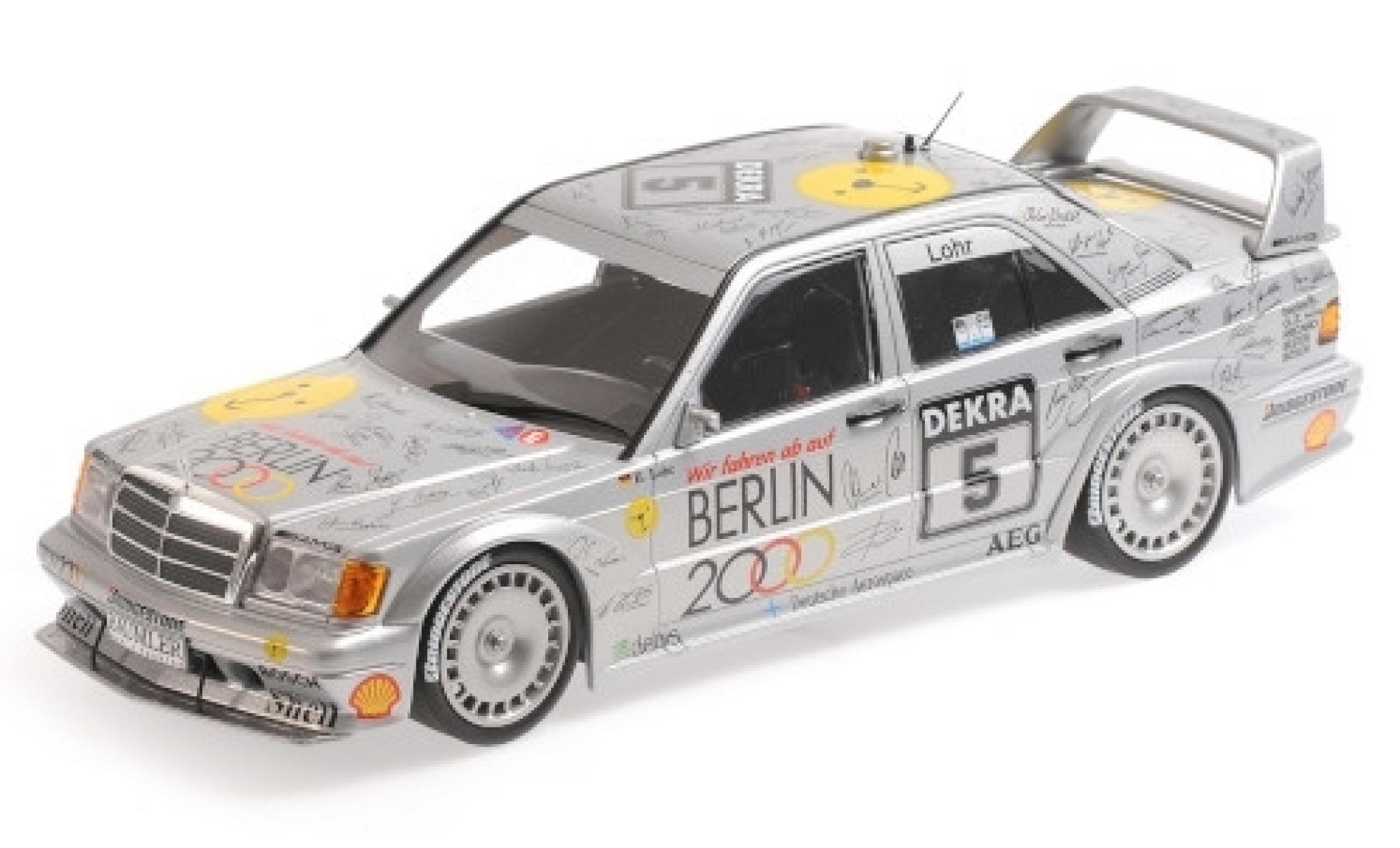 Mercedes 190 1/18 Minichamps E 2.5-16 EVO 2 No.5 Team AMG- Berlin 2000 DTM 1992 E.Lohr modelauto