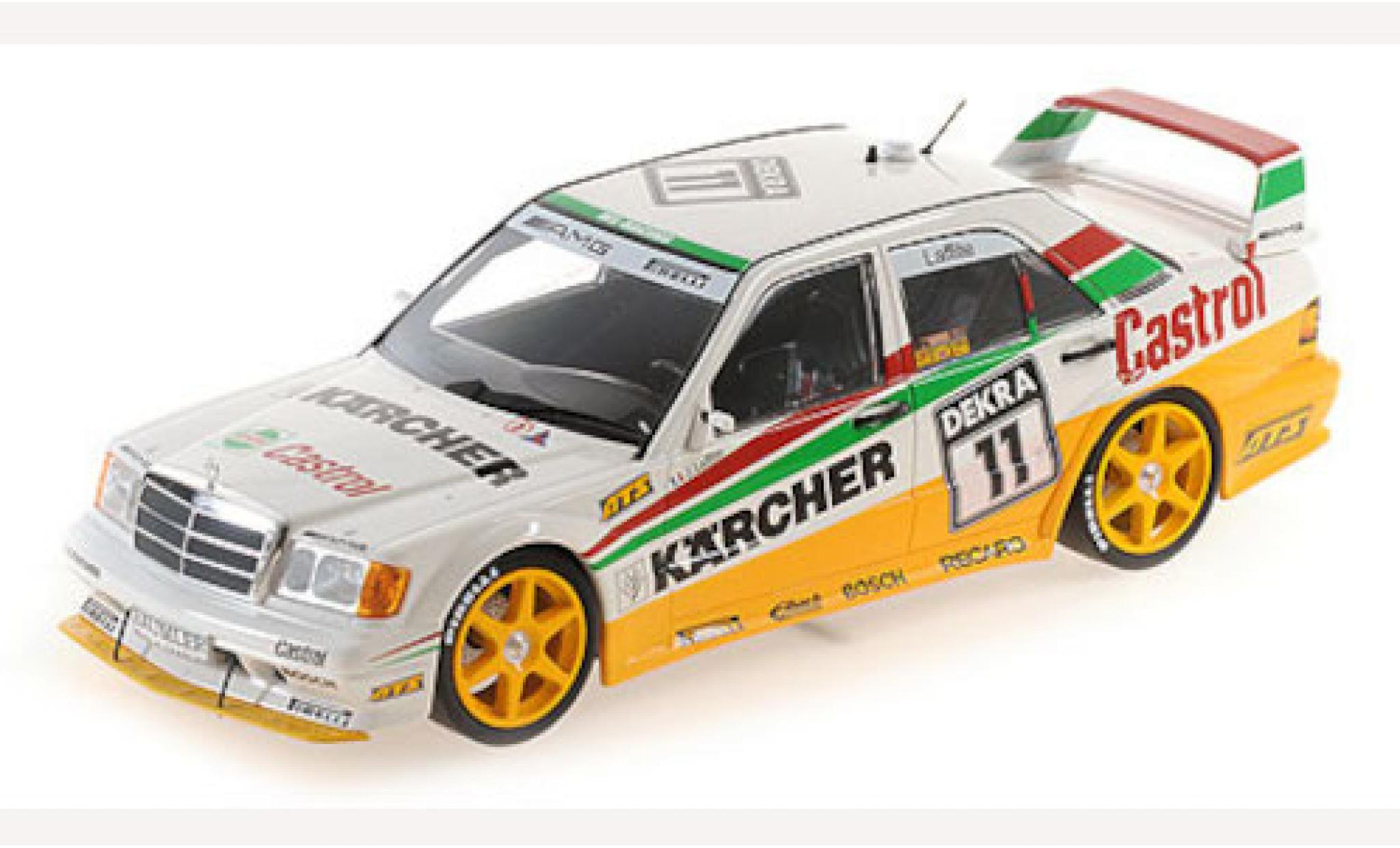 Mercedes 190 1/18 Minichamps E 2.5-16 Evo 2 (W201) No.11 Team Mass-Schons K&auml;rcher DTM 1992 J.Laffite modelauto