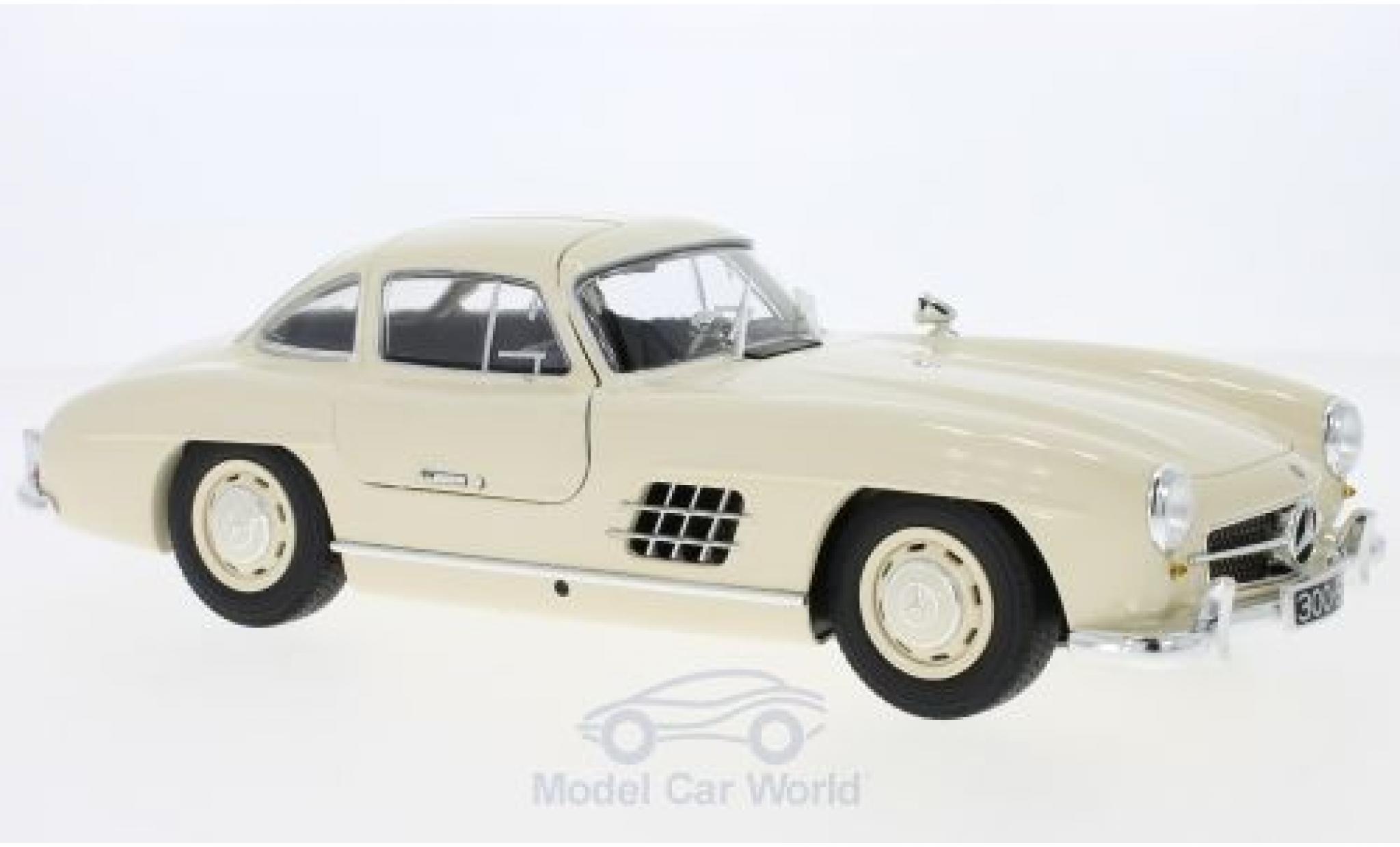 Mercedes 300 SL 1/18 Minichamps SL (W198) beige 1955 modelauto