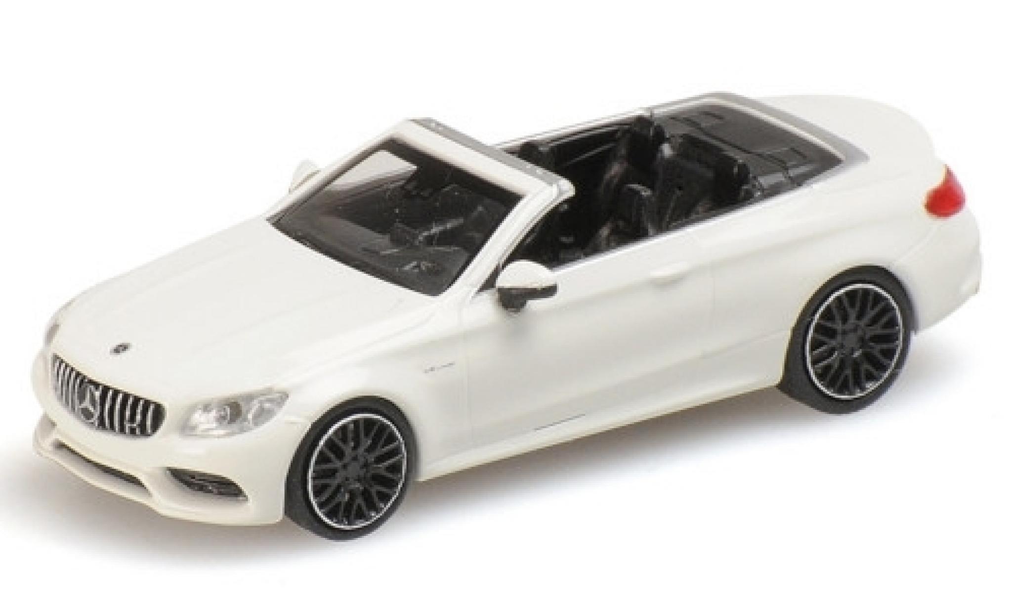 Mercedes Classe C 1/87 Minichamps AMG C63 Cabriolet (A205) wit 2019 modelauto