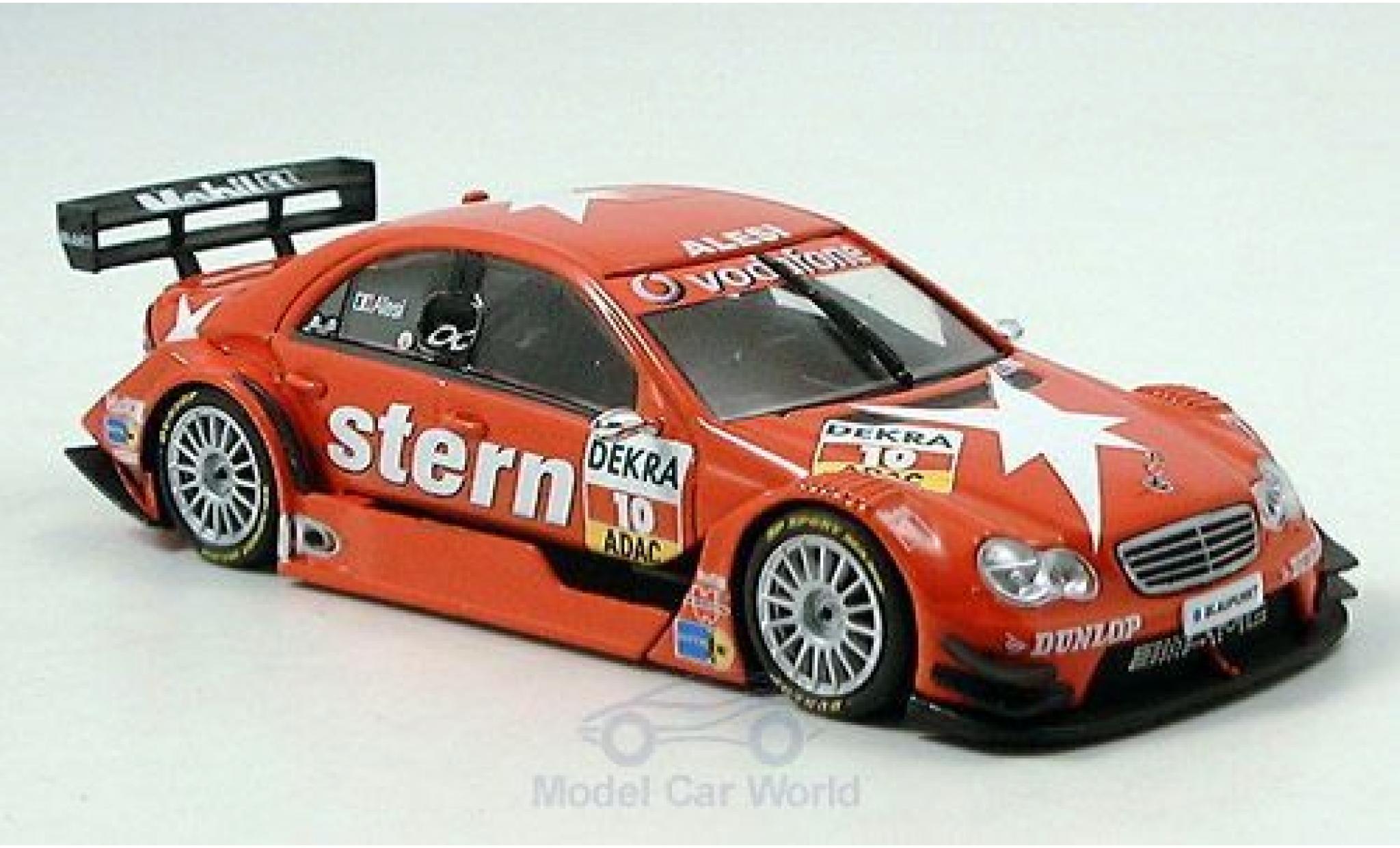 Mercedes Classe C DTM 1/43 Minichamps DTM No.10 Team Persson Stern DTM 2006 J.Alesi modelauto