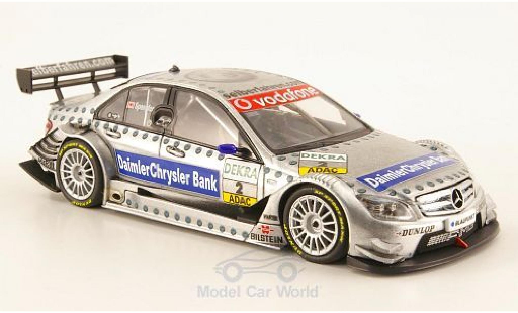 Mercedes Classe C DTM 1/43 Minichamps DTM No.2 DTM 2007 B.Spengler modelauto