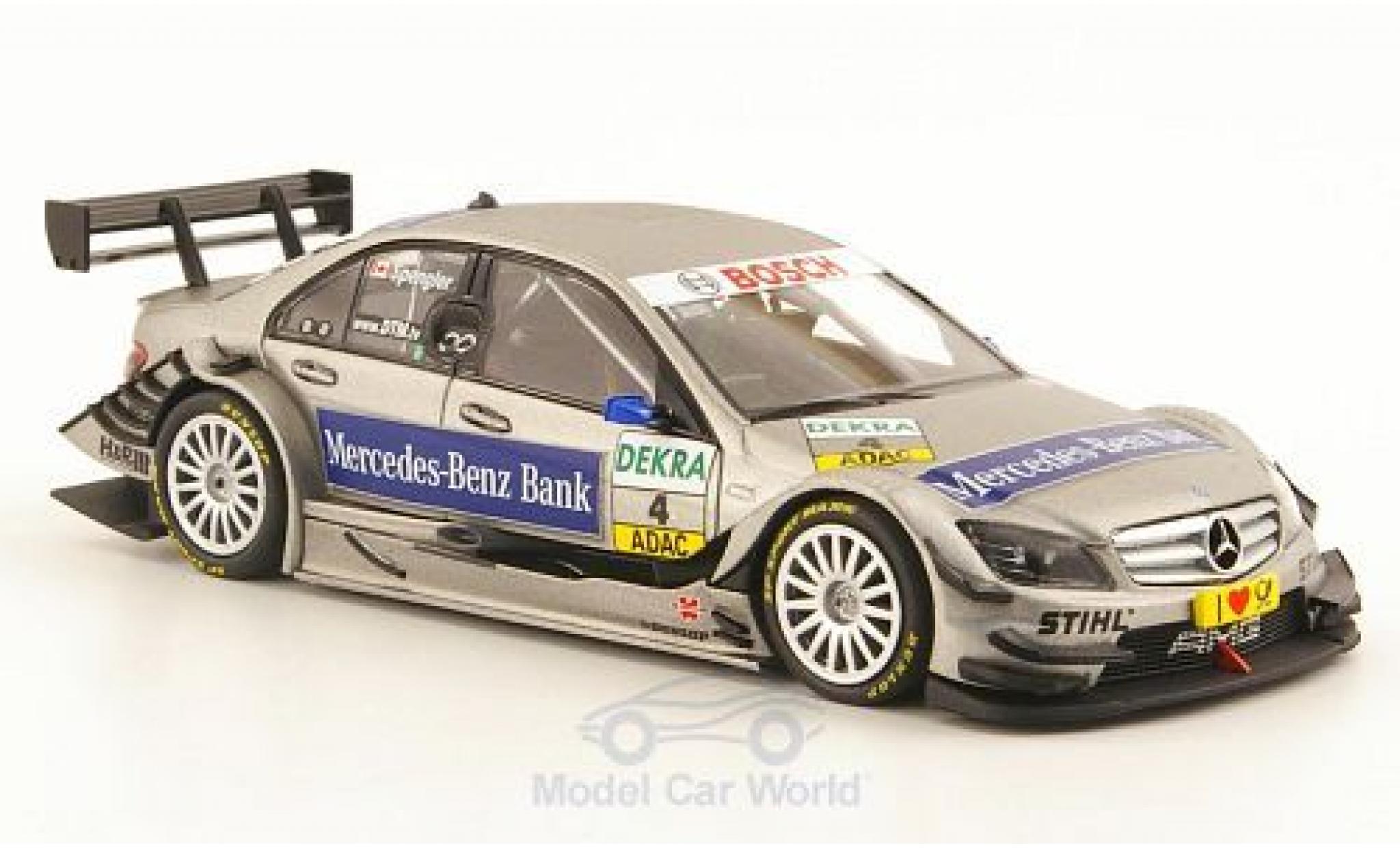 Mercedes Classe C DTM 1/43 Minichamps DTM No.4 -Benz Bank DTM 2010 B.Spengler modelauto
