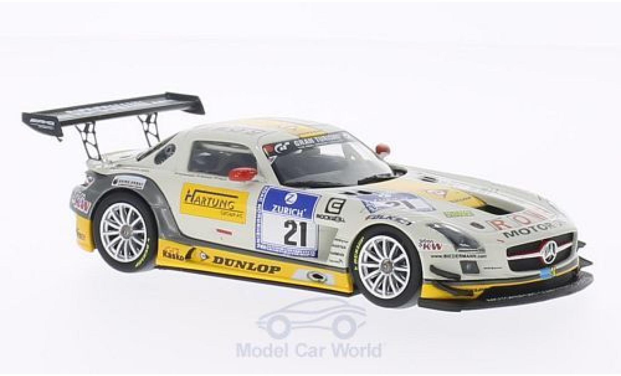 Mercedes SLS 1/43 Minichamps AMG GT3 No.21 ROWE Racing 24h N&uuml;rburgring 2013 modelauto