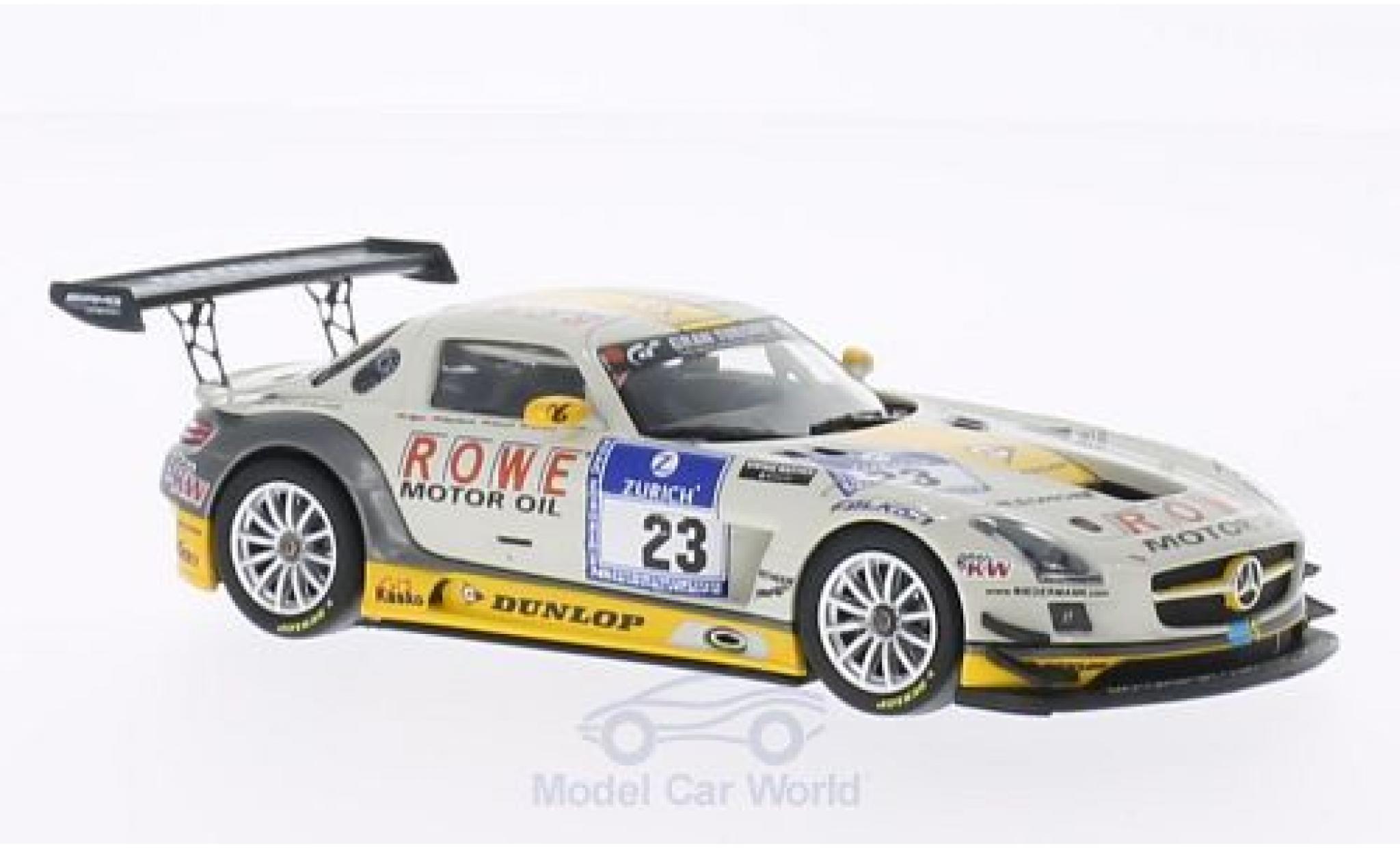 Mercedes SLS 1/43 Minichamps AMG GT3 No.23 ROWE Racing 24h N&uuml;rburgring 2013 modelauto