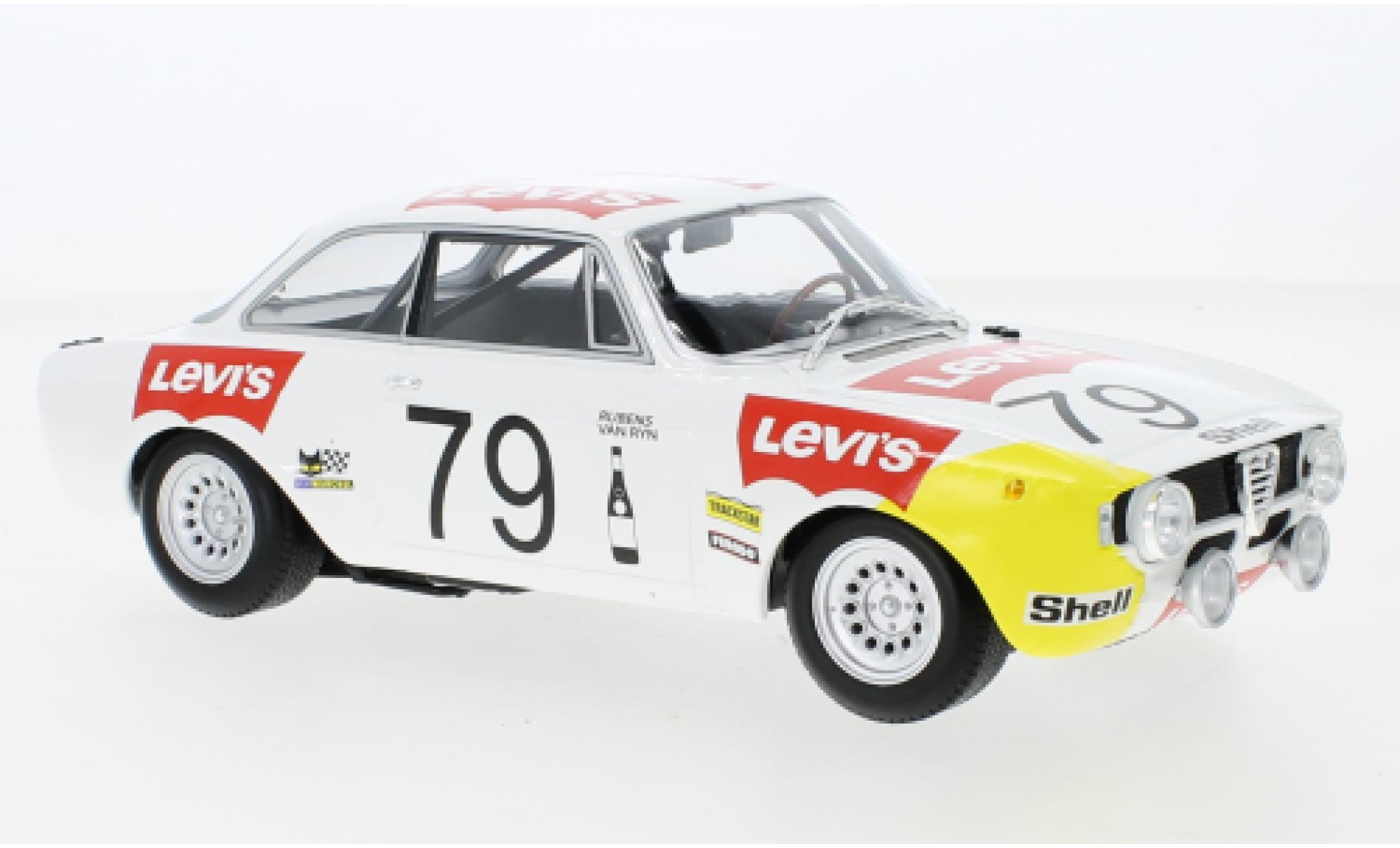 Alfa Romeo GT 1/18 Minichamps A 1300 Junior No.79 24h Spa 1971 modelauto