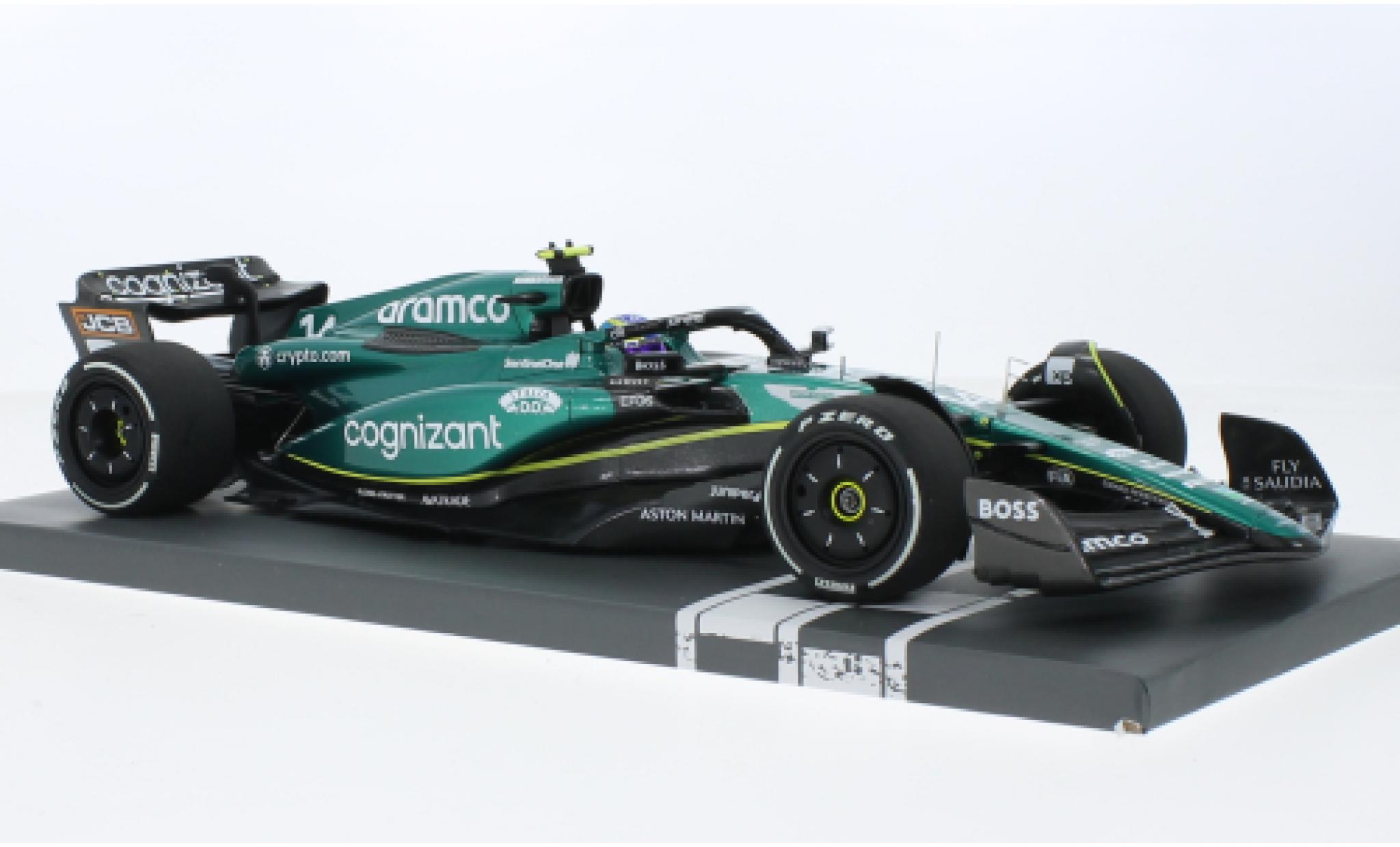 Aston Martin AMR2 1/43 Minichamps 3 No.14 Aramco Cognizant F1 Team Cognizant formule 1 GP Saudi Arabien 2023 modelauto