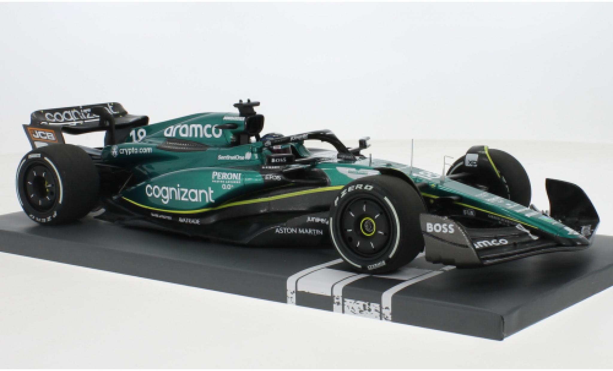 Aston Martin AMR2 1/43 Minichamps 3 No.18 Aramco Cognizant F1 Team Cognizant formule 1 2023 modelauto