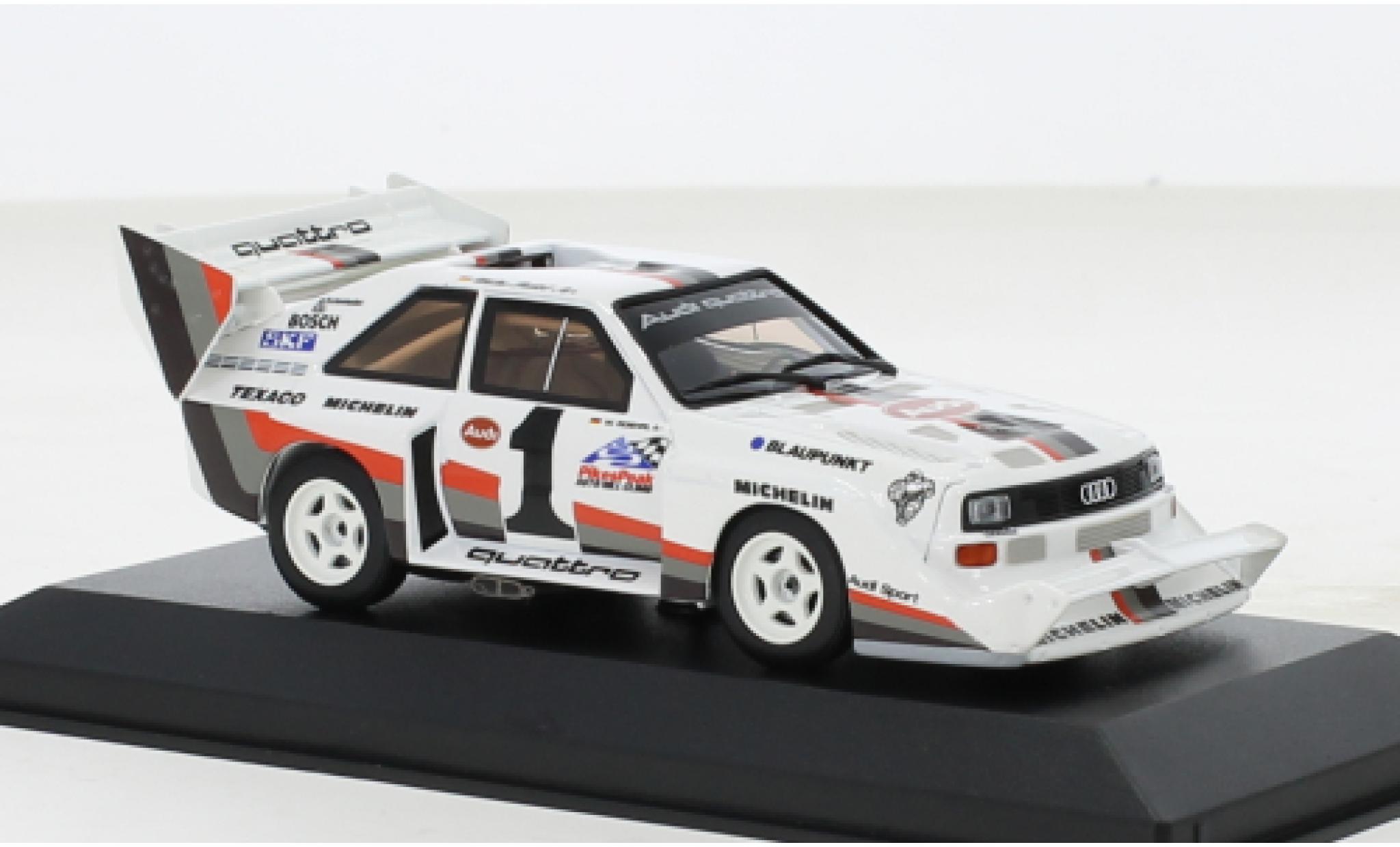 Audi Sport Quattro 1/43 Minichamps Sport quattro S1 No.1 Pikes Peak Hill Climb 1987 modelauto