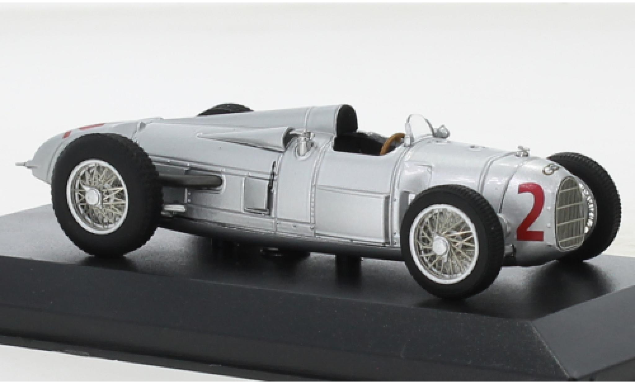 Auto Union Typ A 1/43 Minichamps Long Tail No.2 ADAC Course du Eifel 1934 modelauto