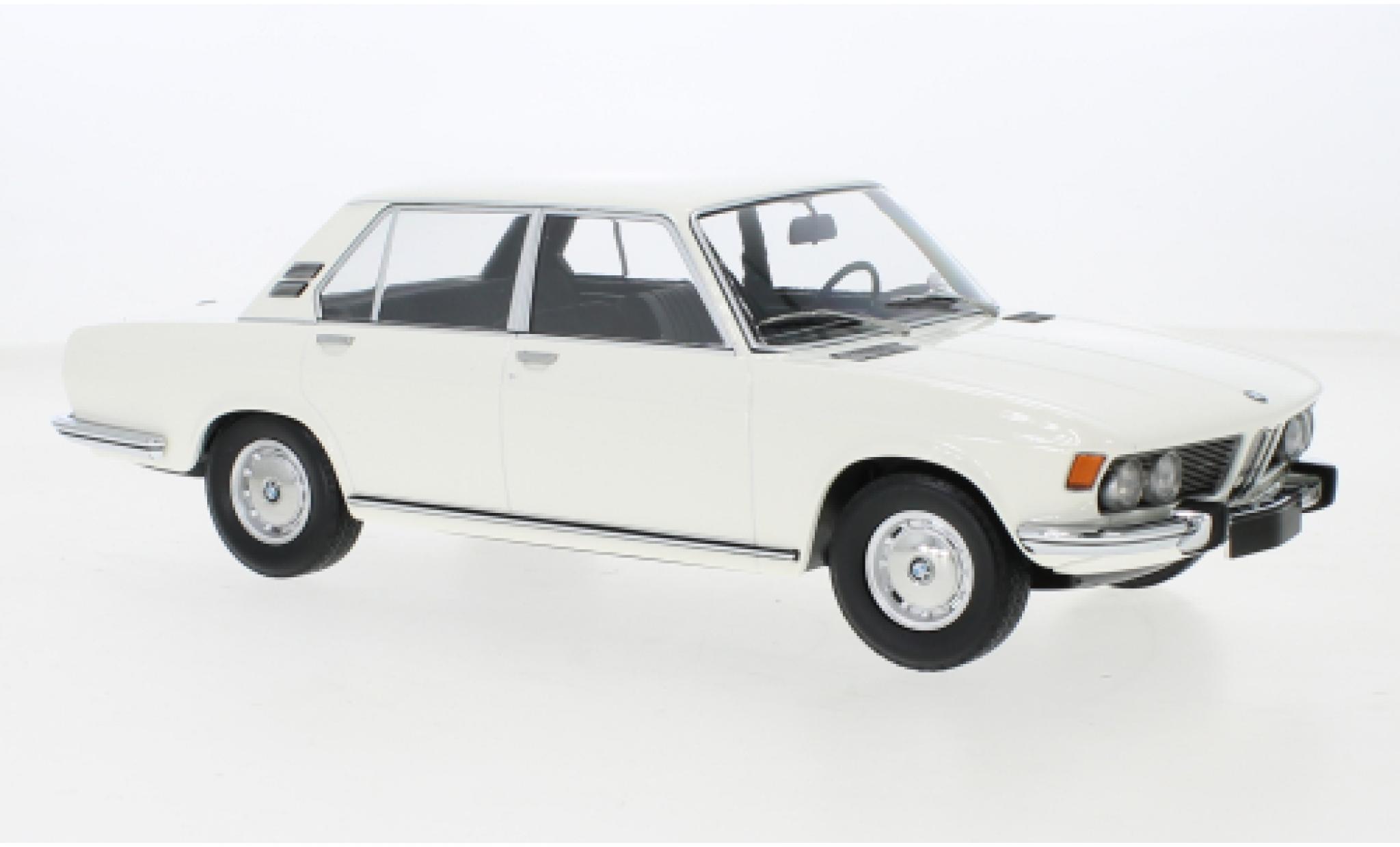 Bmw 2500 1/18 Minichamps (E3) wit 1968 modelauto
