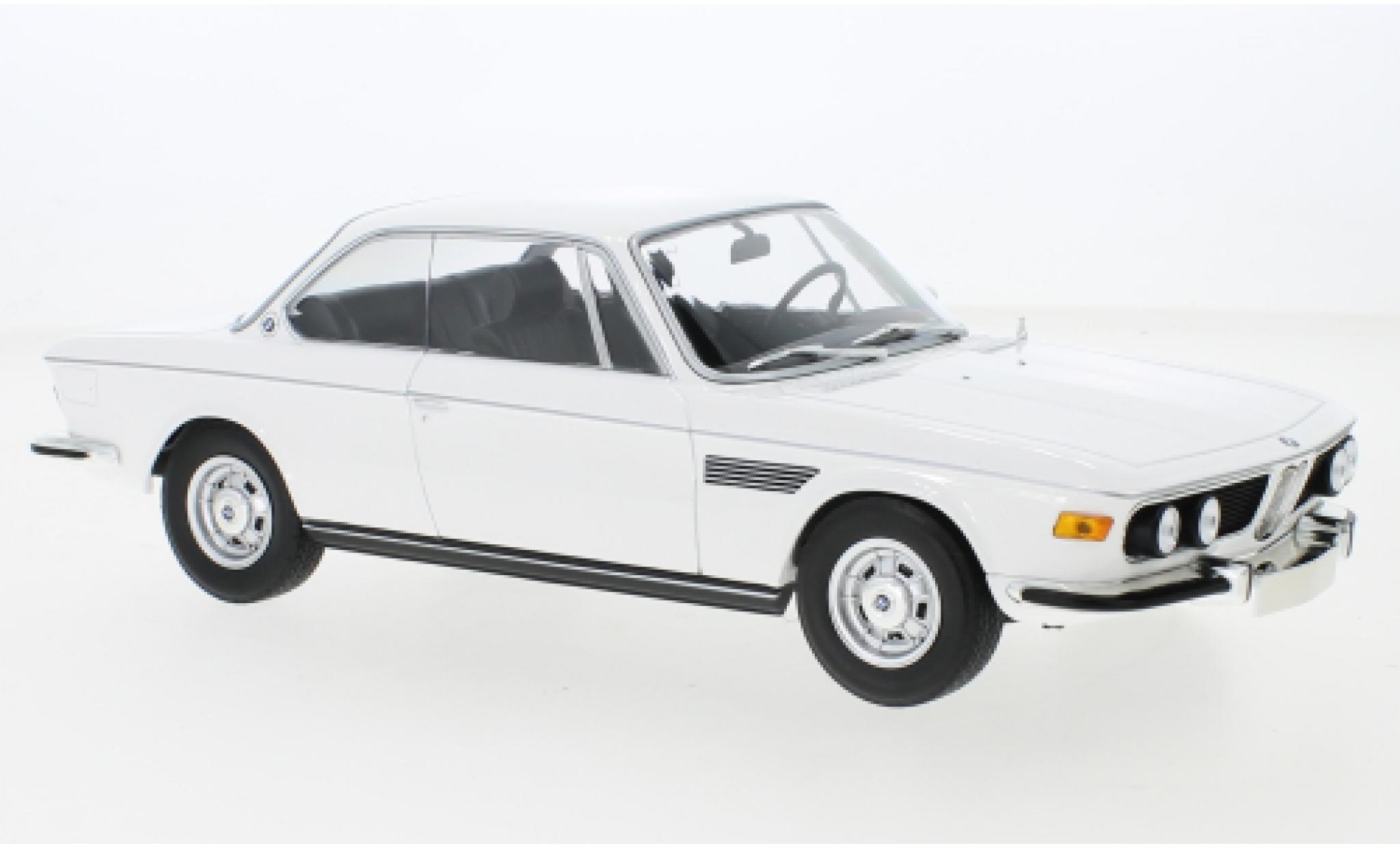 Bmw 2800 1/18 Minichamps CS wit 1968 modelauto