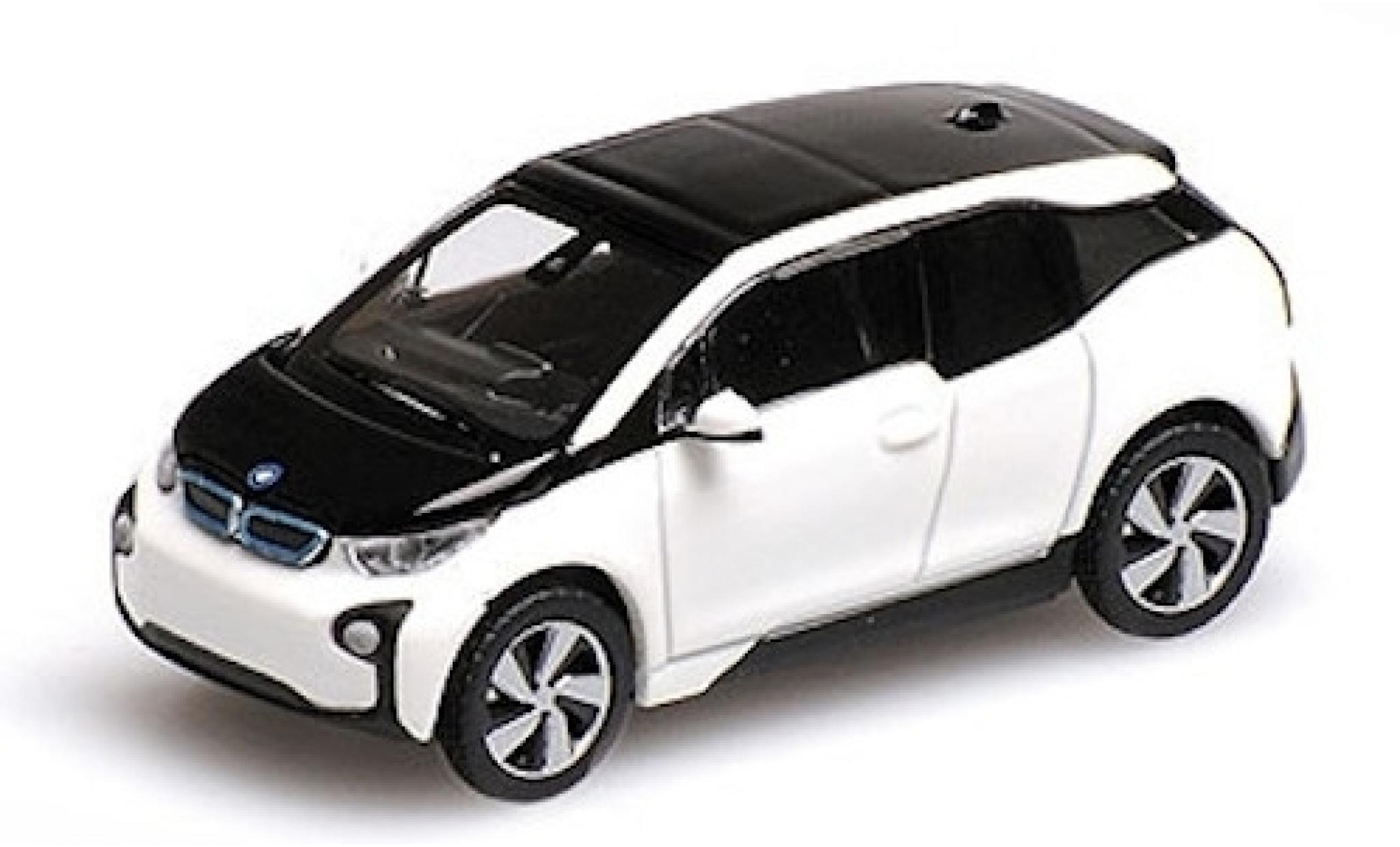 Bmw i3 1/87 Minichamps I3 wit 2014 modelauto