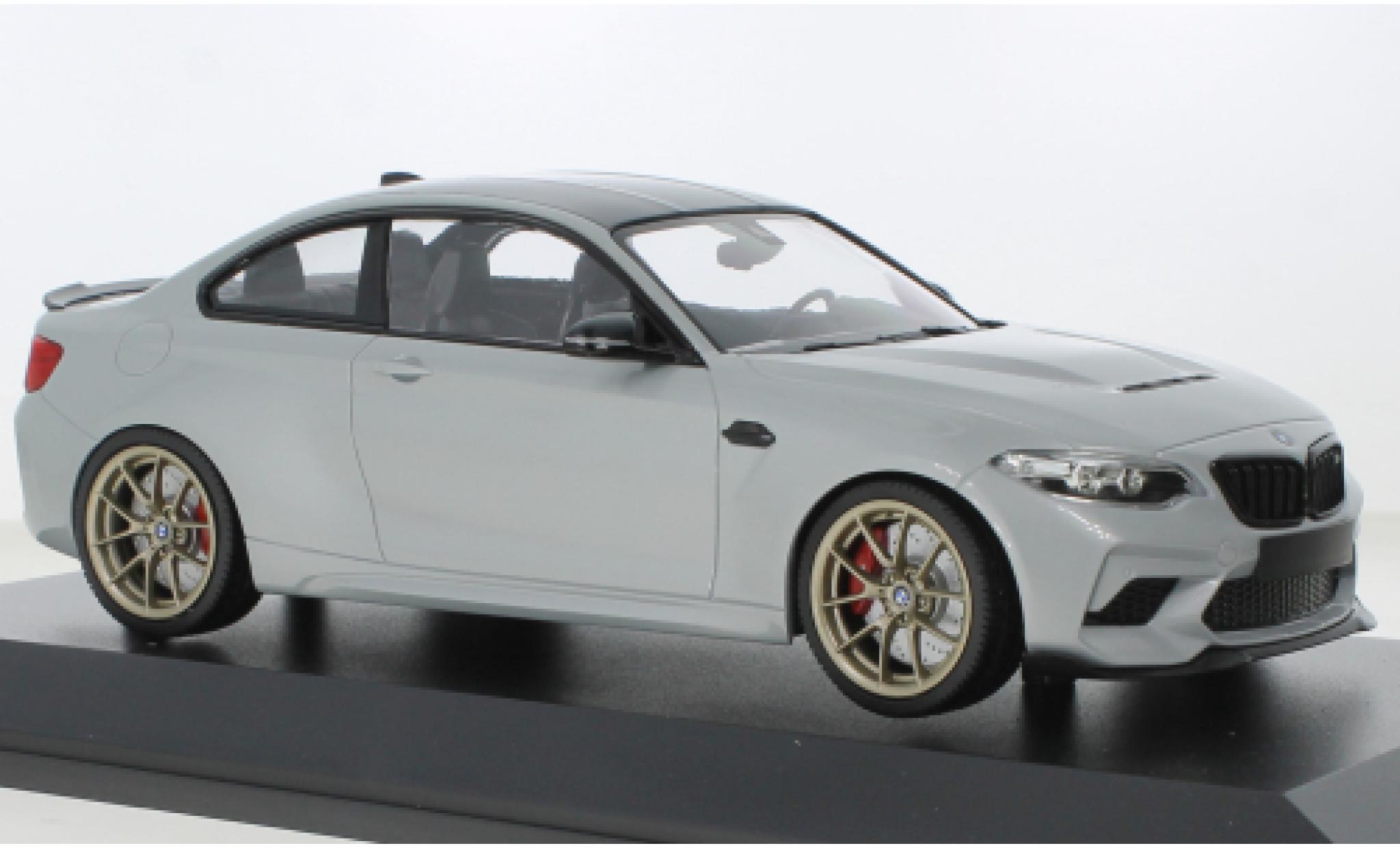 Bmw M2 1/18 Minichamps CS grijs 2020 modelauto