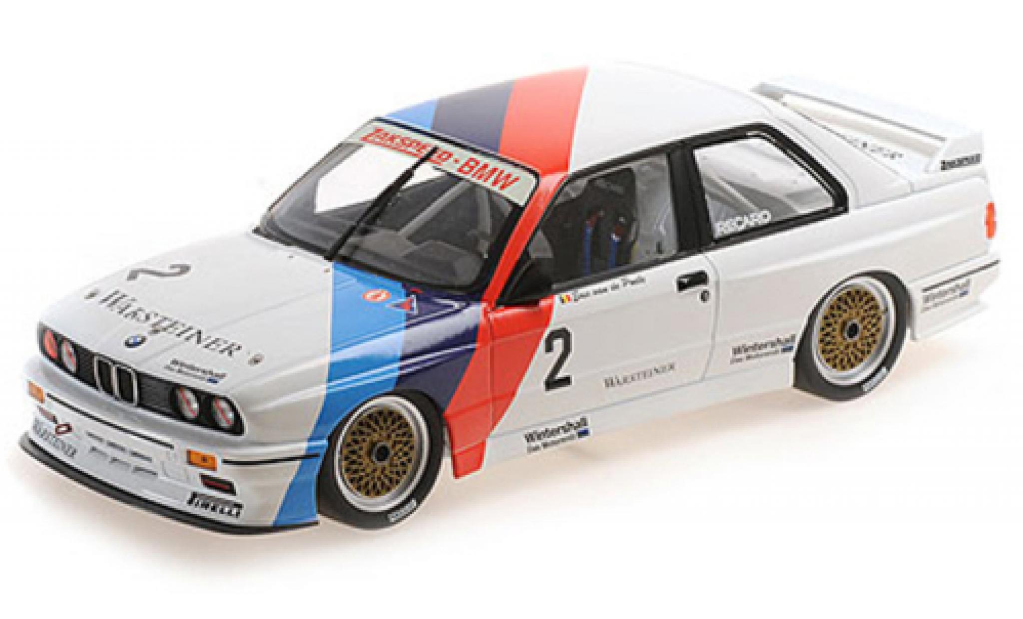 Bmw M3 1/18 Minichamps (E30) No.2 Zakspeed DTM 1987 modelauto