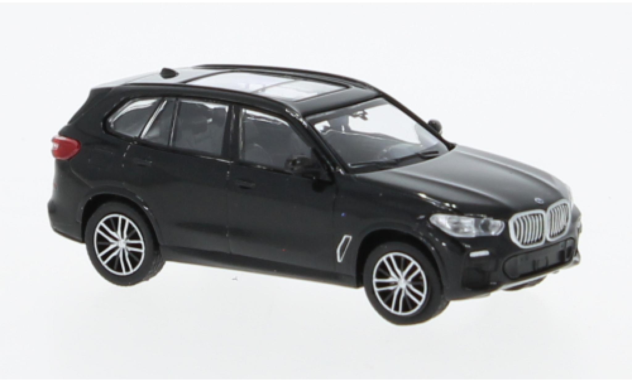 Bmw X5 1/87 Minichamps (G05) metallic zwart 2019 modelauto