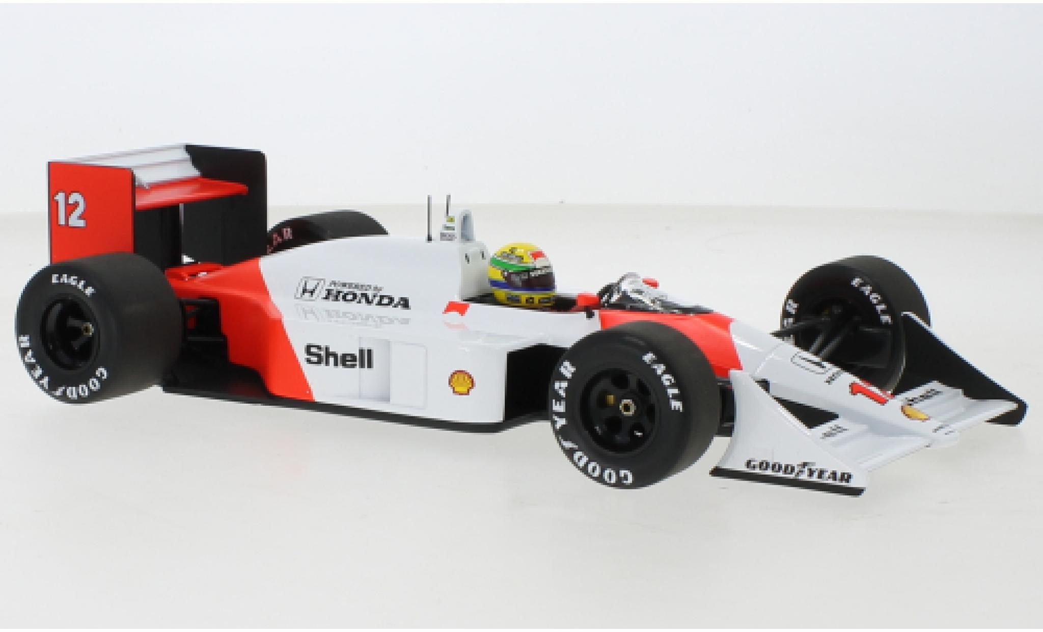 McLaren MP4-12C 1/18 Minichamps Honda MP4/4 No.12 Formel 1 GP Japan 1988 modelauto