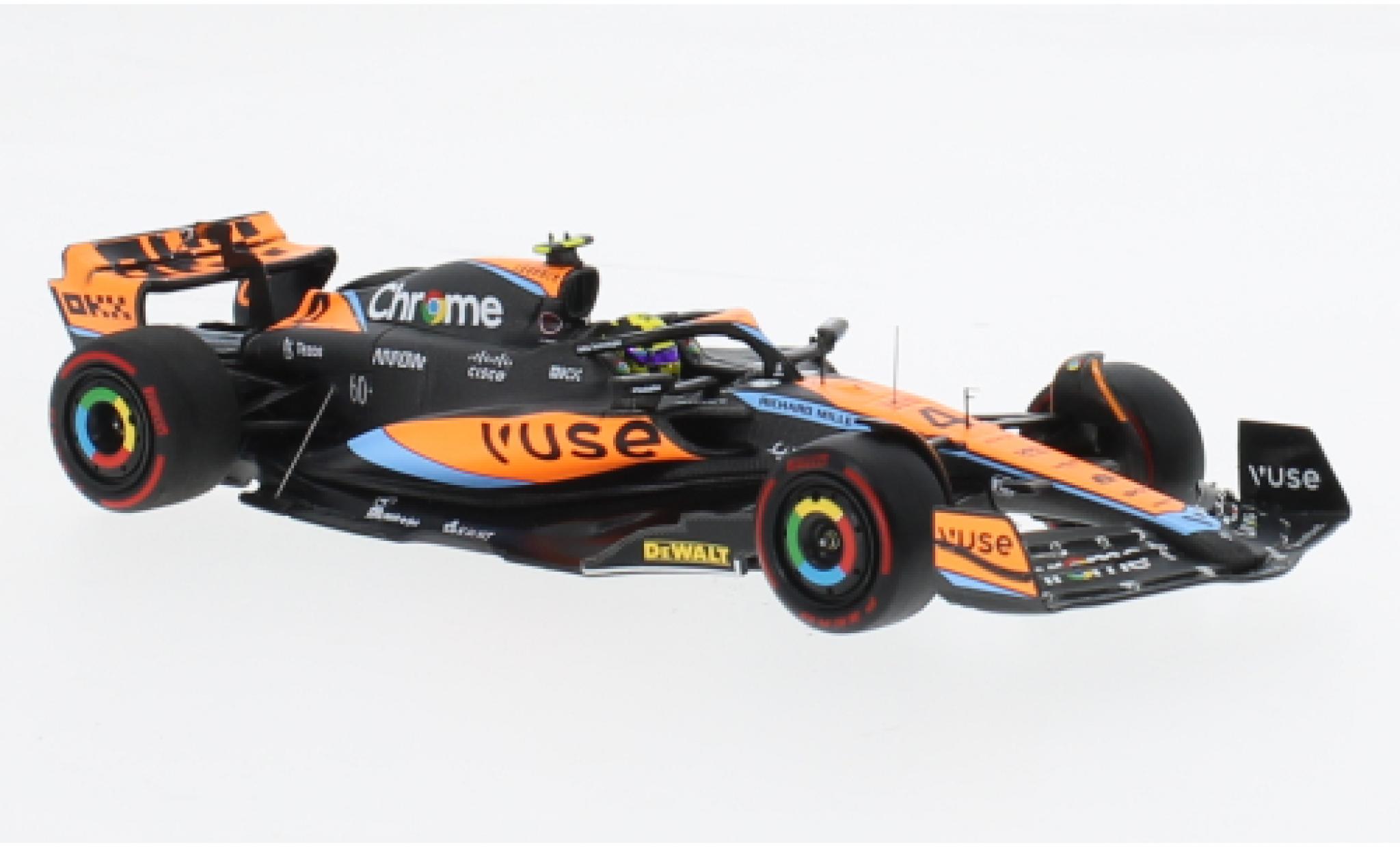 McLaren F1 1/43 Minichamps MCL60 No.4 Team formule 1 2023 modelauto