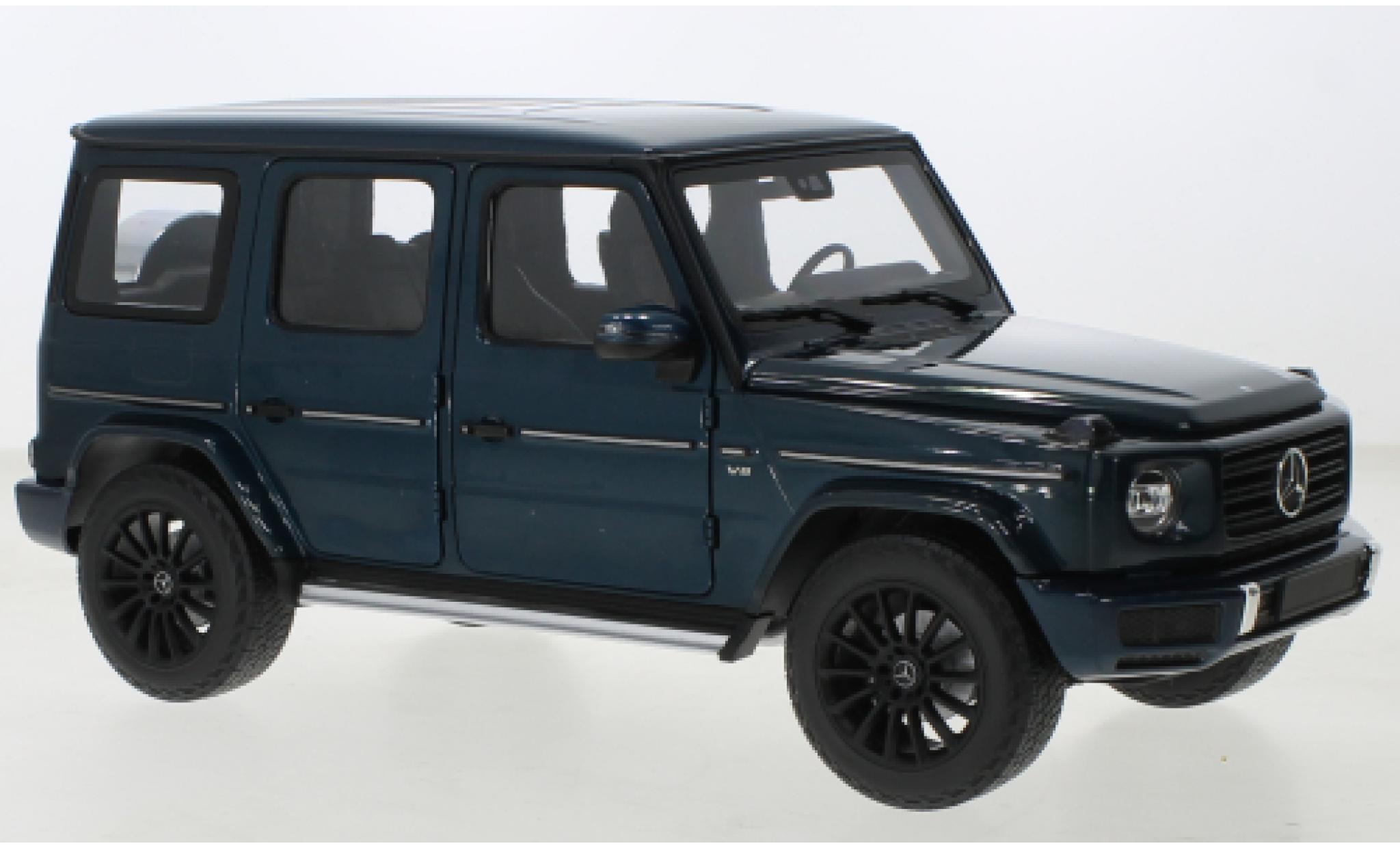 Mercedes Classe G 1/18 Minichamps (W463) metallic blauw 2020 modelauto